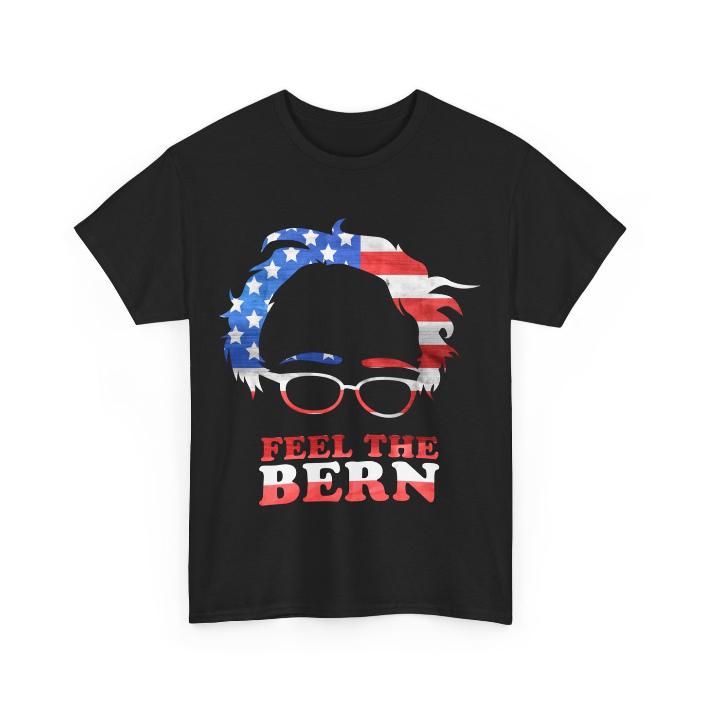 Feel the Bern Patriotic Unisex Graphic T-Shirt, Sizes S-5XL