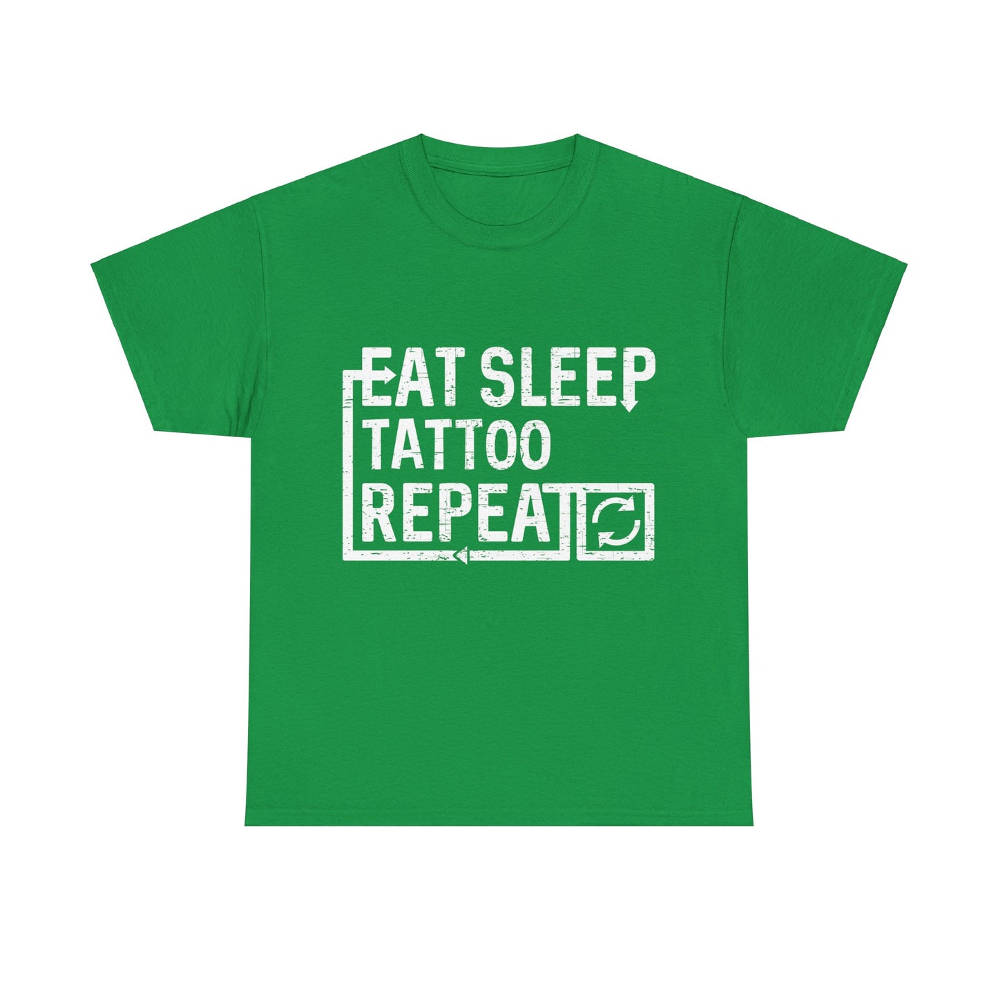 Eat Sleep Tattoo Unisex Graphic T-Shirt, Sizes S-5XL