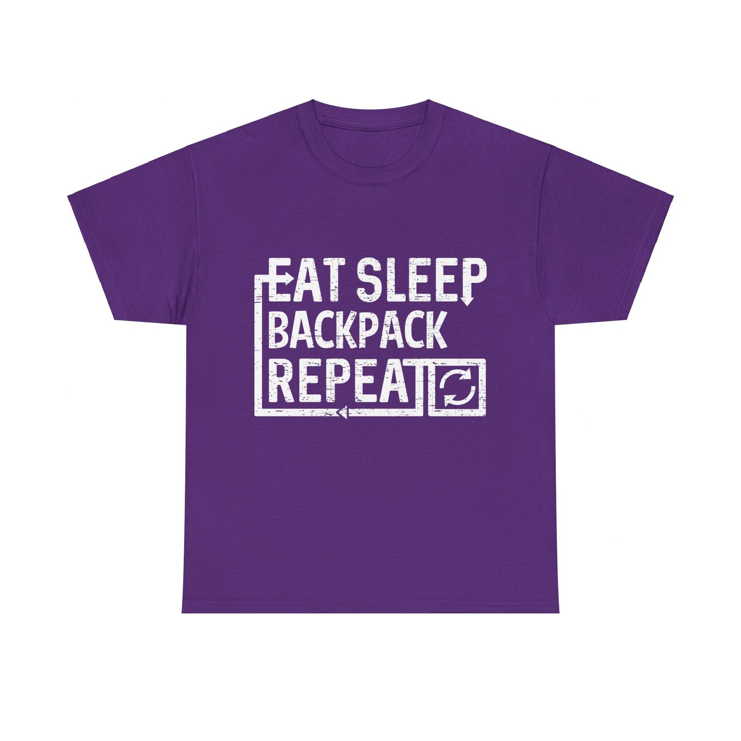 Eat Sleep Backpack Unisex Graphic T-Shirt, Sizes S-5XL