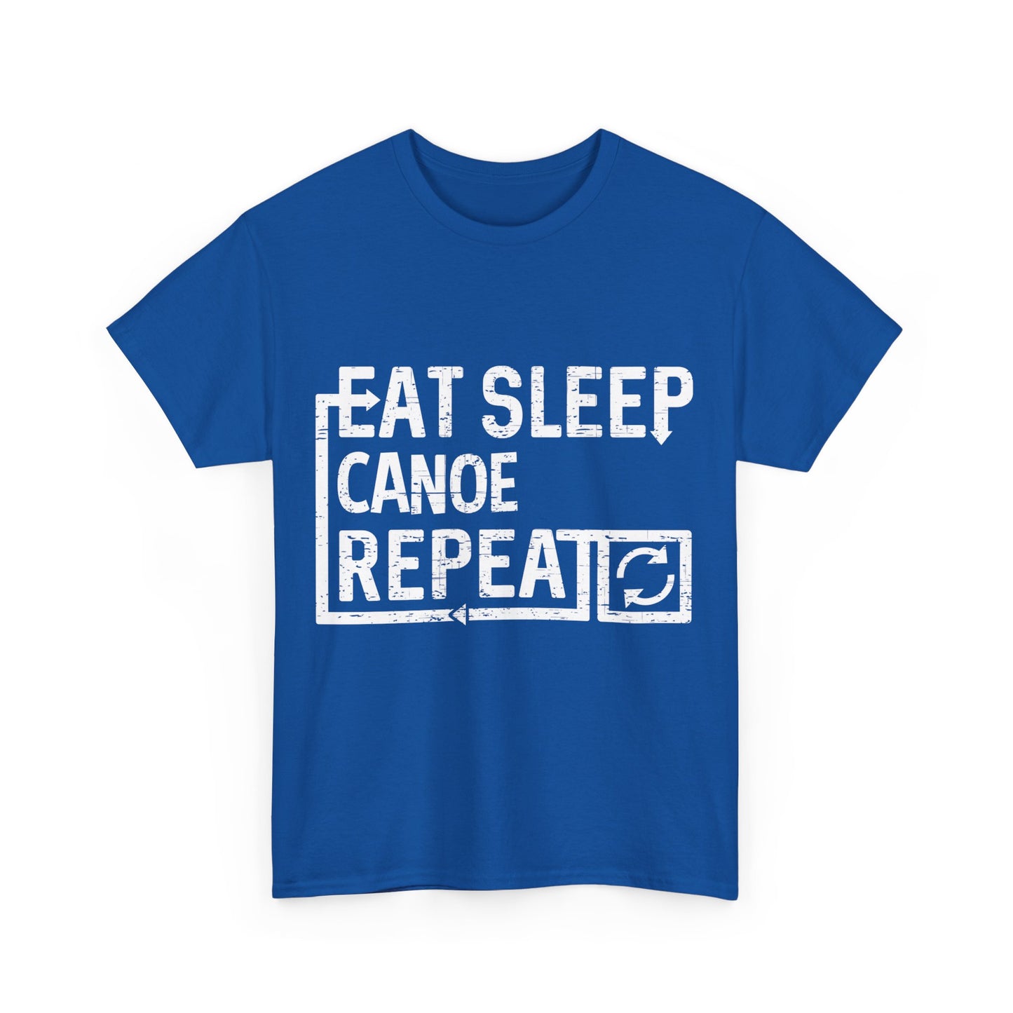 Eat Sleep Canoe Unisex Graphic T-Shirt, Sizes S-5XL