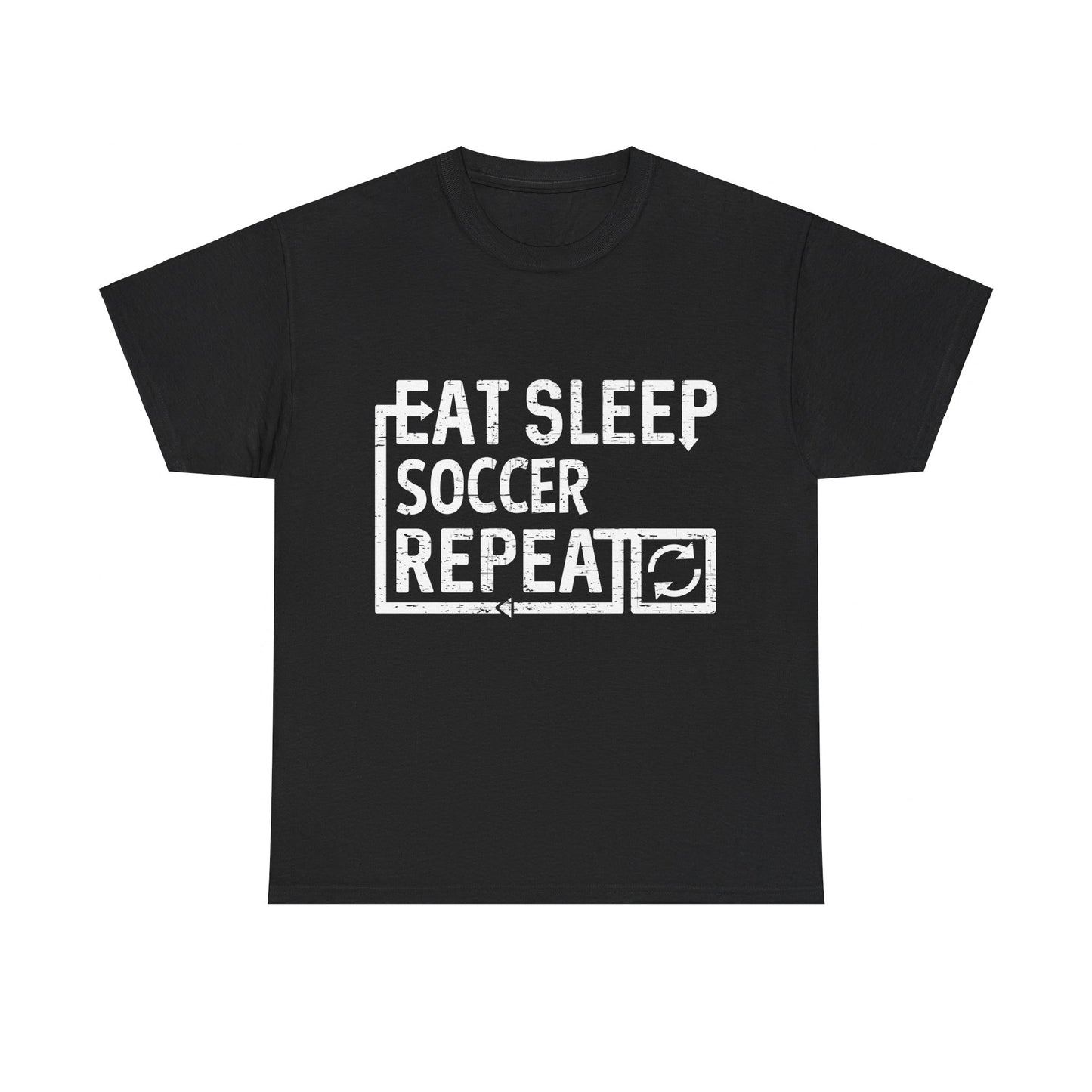 Eat Sleep Soccer Unisex Graphic T-Shirt, Sizes S-5XL