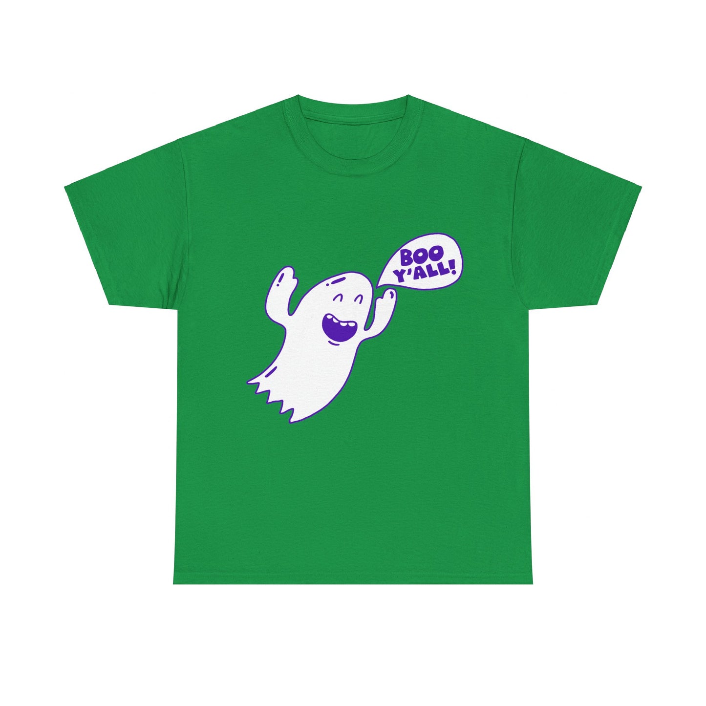 Boo Y'all Ghost Unisex Graphic T-Shirt, Sizes S-5XL