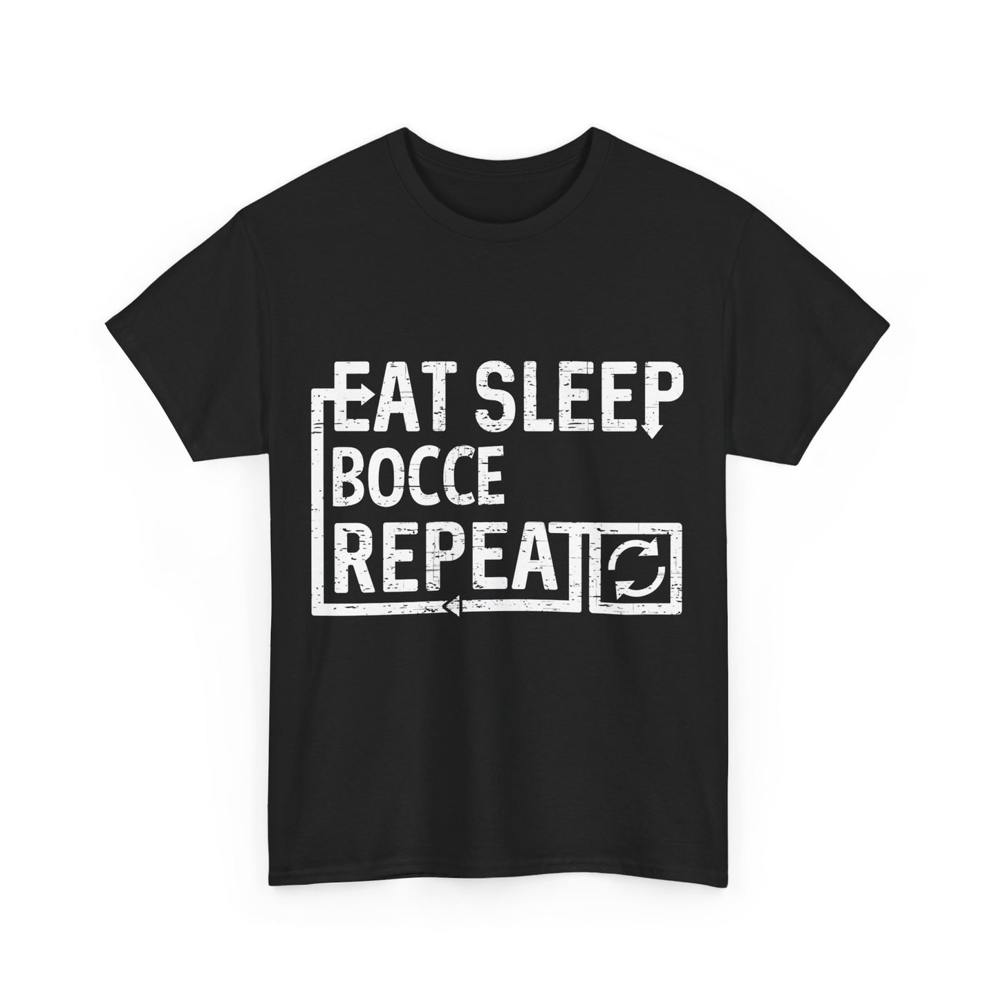 Eat Sleep Bocce Unisex Graphic T-Shirt, Sizes S-5XL