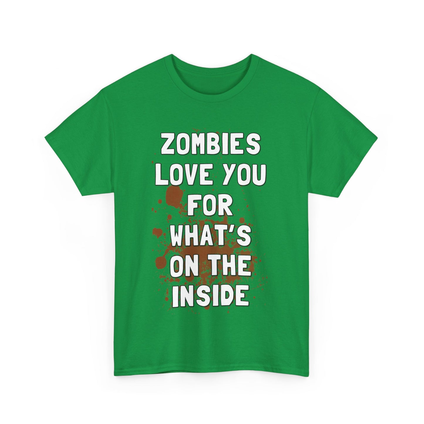 Zombies Love You for What's on the Inside Unisex Graphic T-Shirt, Sizes S-5XL