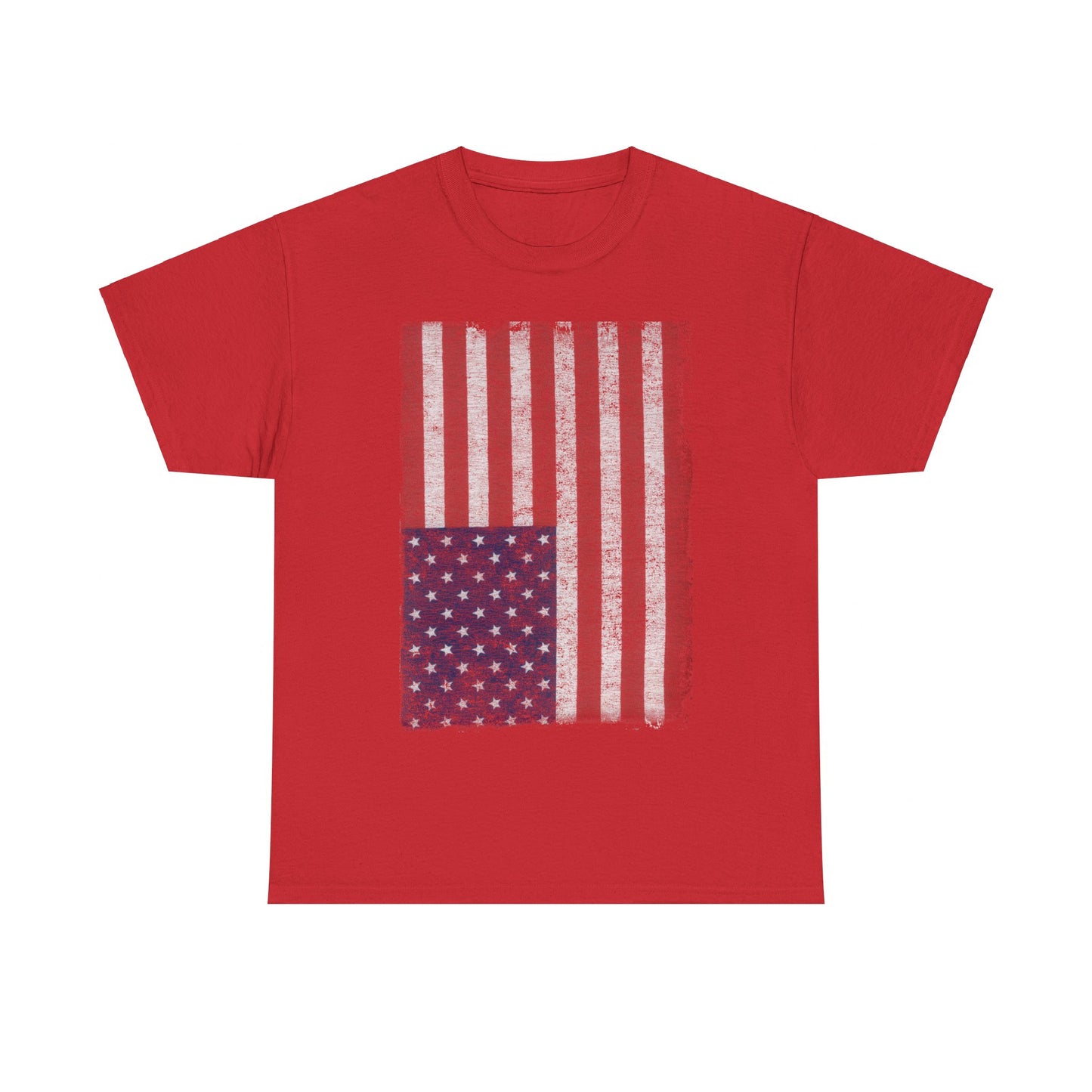 Distressed Us Flag Unisex Graphic T-Shirt, Sizes S-5XL