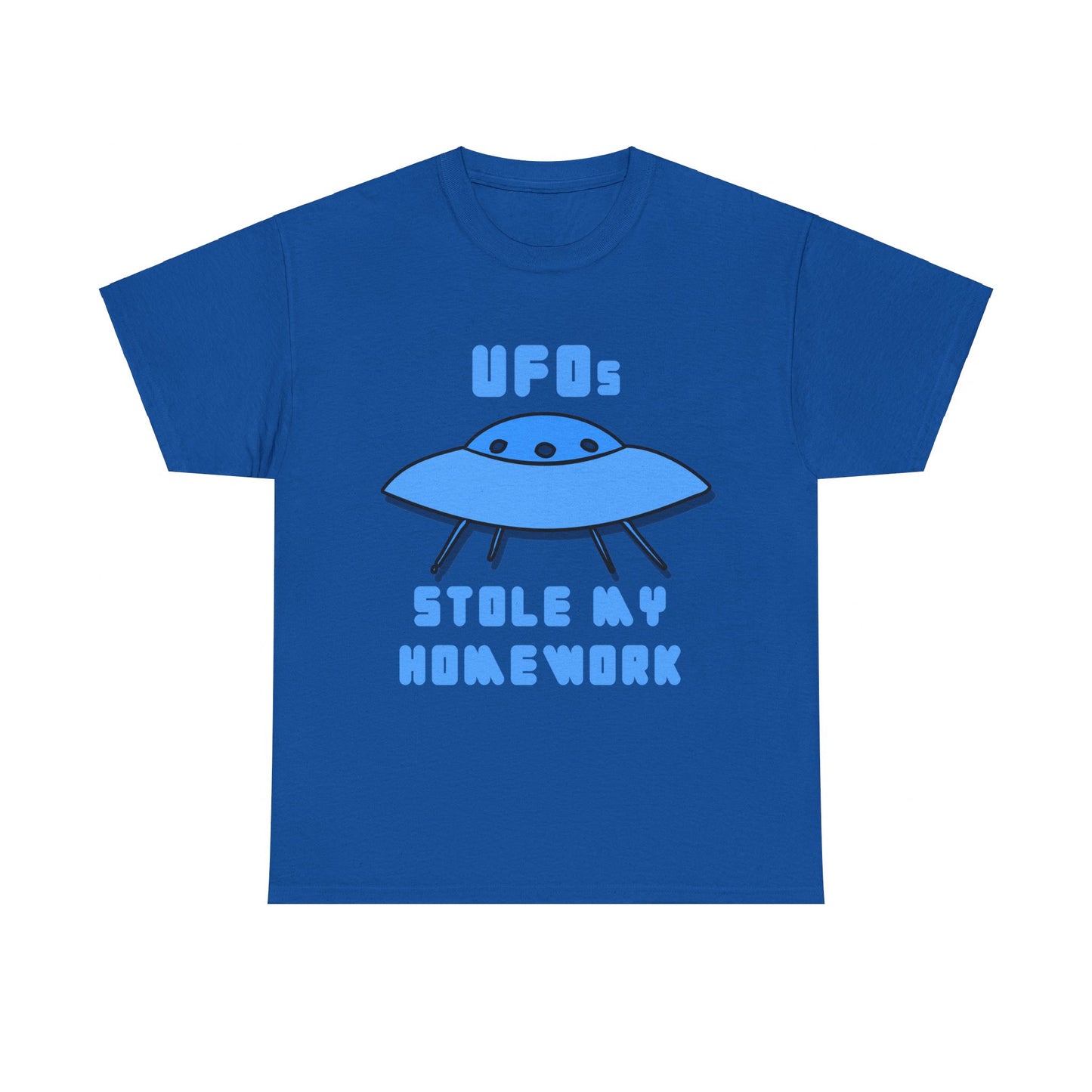 UFOs Stole My Homework Unisex Graphic T-Shirt, Sizes S-5XL