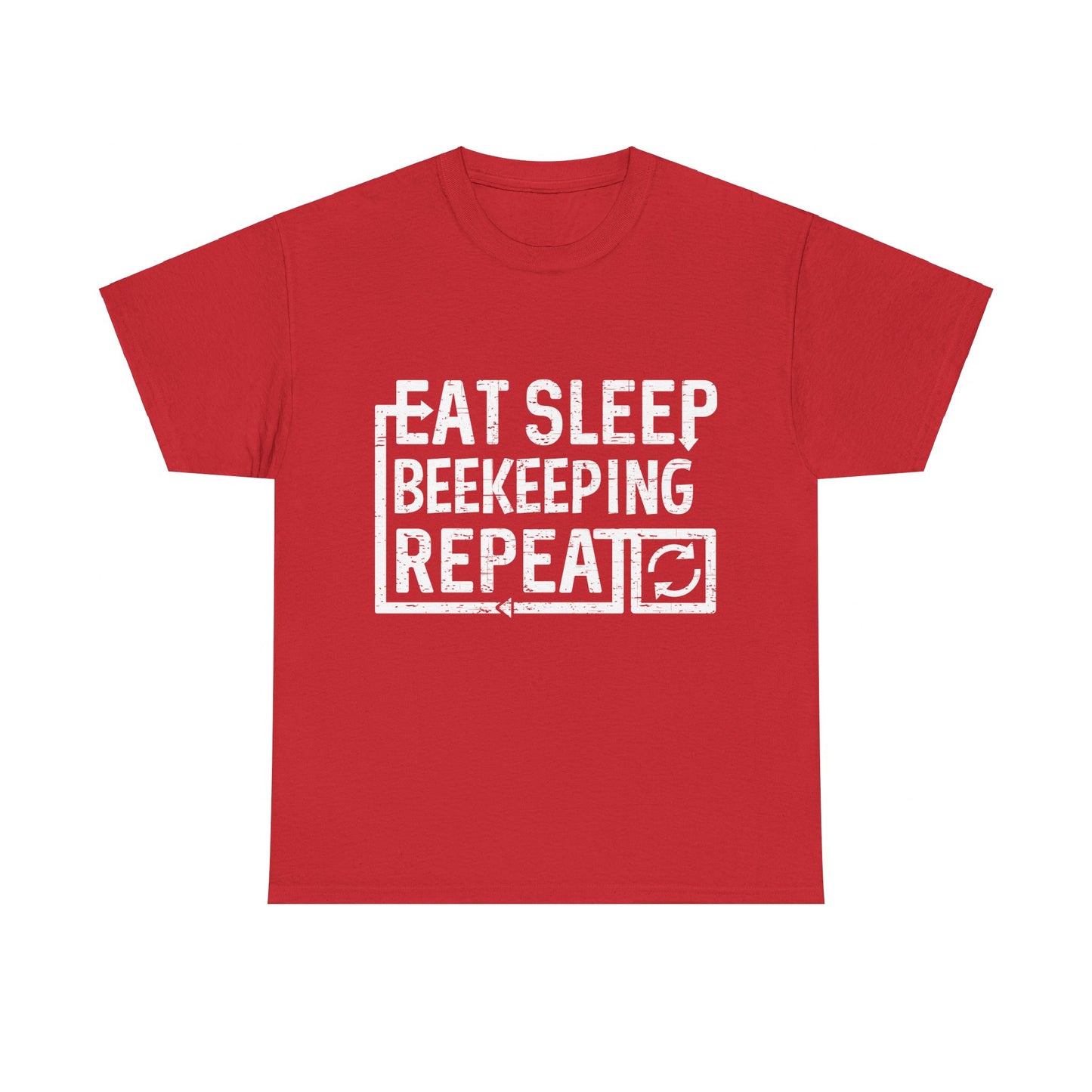 Eat Sleep Beekeeping Unisex Graphic T-Shirt, Sizes S-5XL