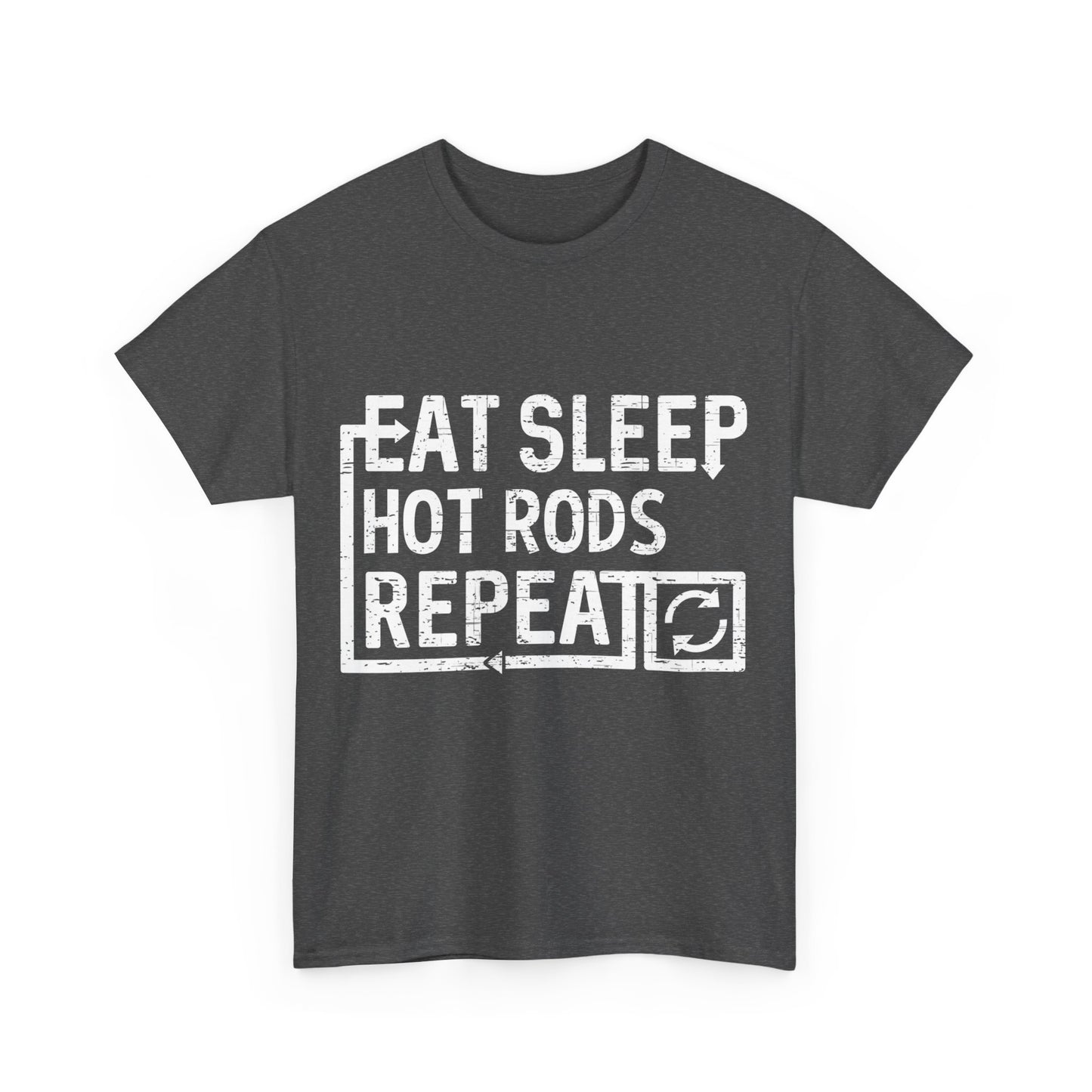 Eat Sleep Hot Rods Unisex Graphic T-Shirt, Sizes S-5XL