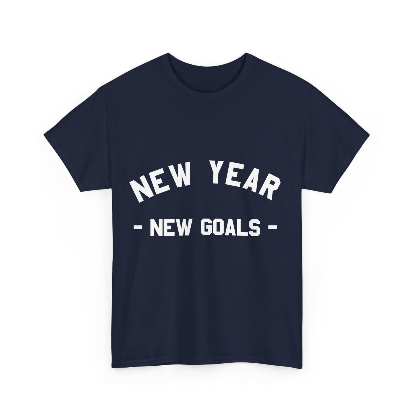 New Year New Goals Workout Fitness Unisex Graphic T-Shirt, Sizes S-5XL