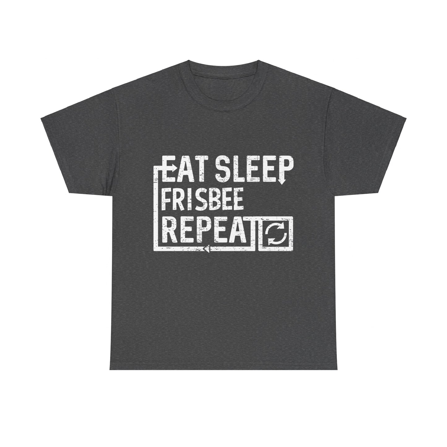 Eat Sleep Frisbee Unisex Graphic T-Shirt, Sizes S-5XL