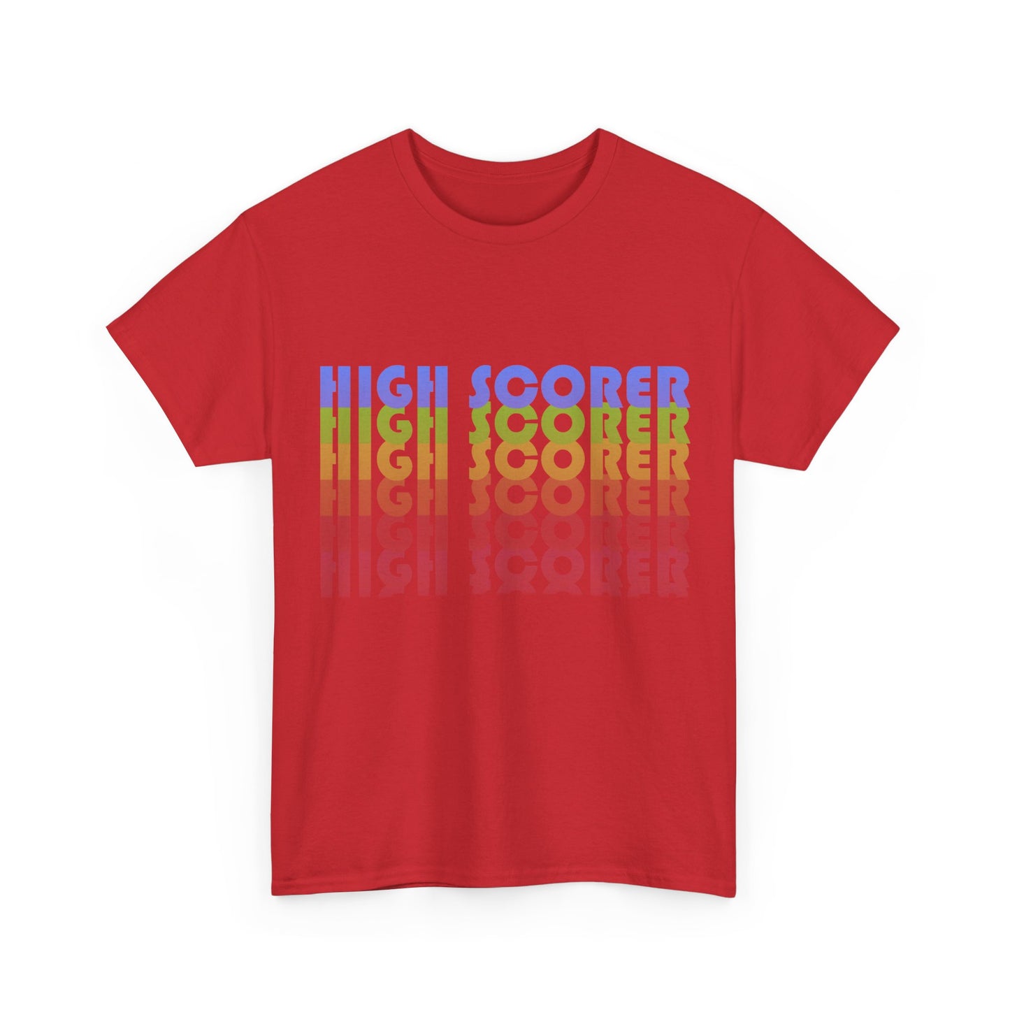 High Scorer Gamer Retro Unisex Graphic T-Shirt, Sizes S-5XL