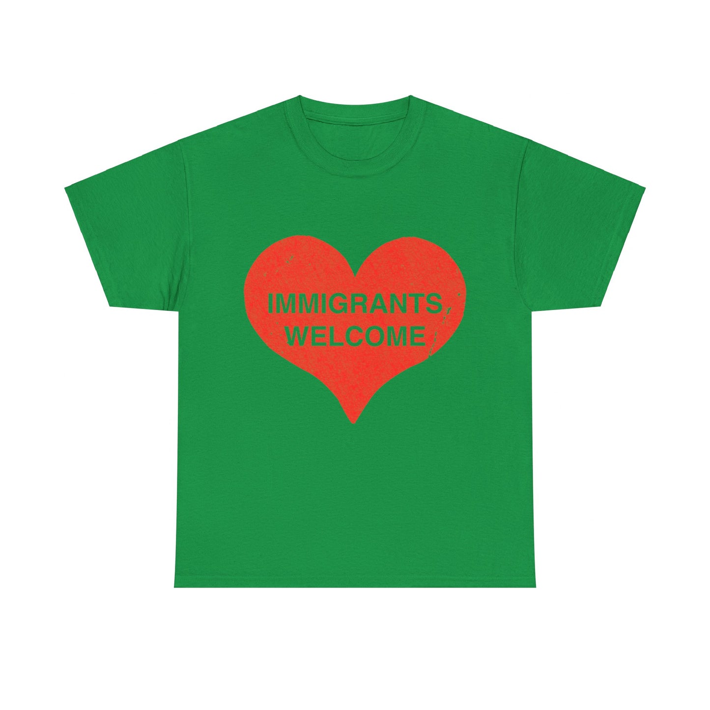 Immigrants Welcome Unisex Graphic T-Shirt, Sizes S-5XL