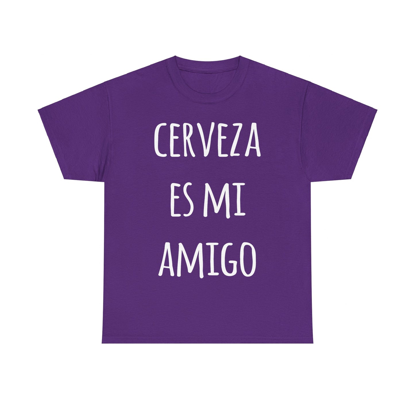 Cerveza Es Mi Amigo Unisex Graphic T-Shirt, Sizes S-5XL