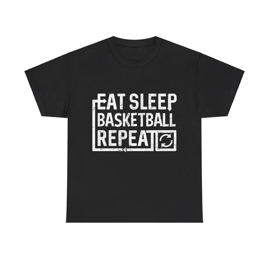 Eat Sleep BASKETBALL Unisex Graphic T-Shirt, Sizes S-5XL