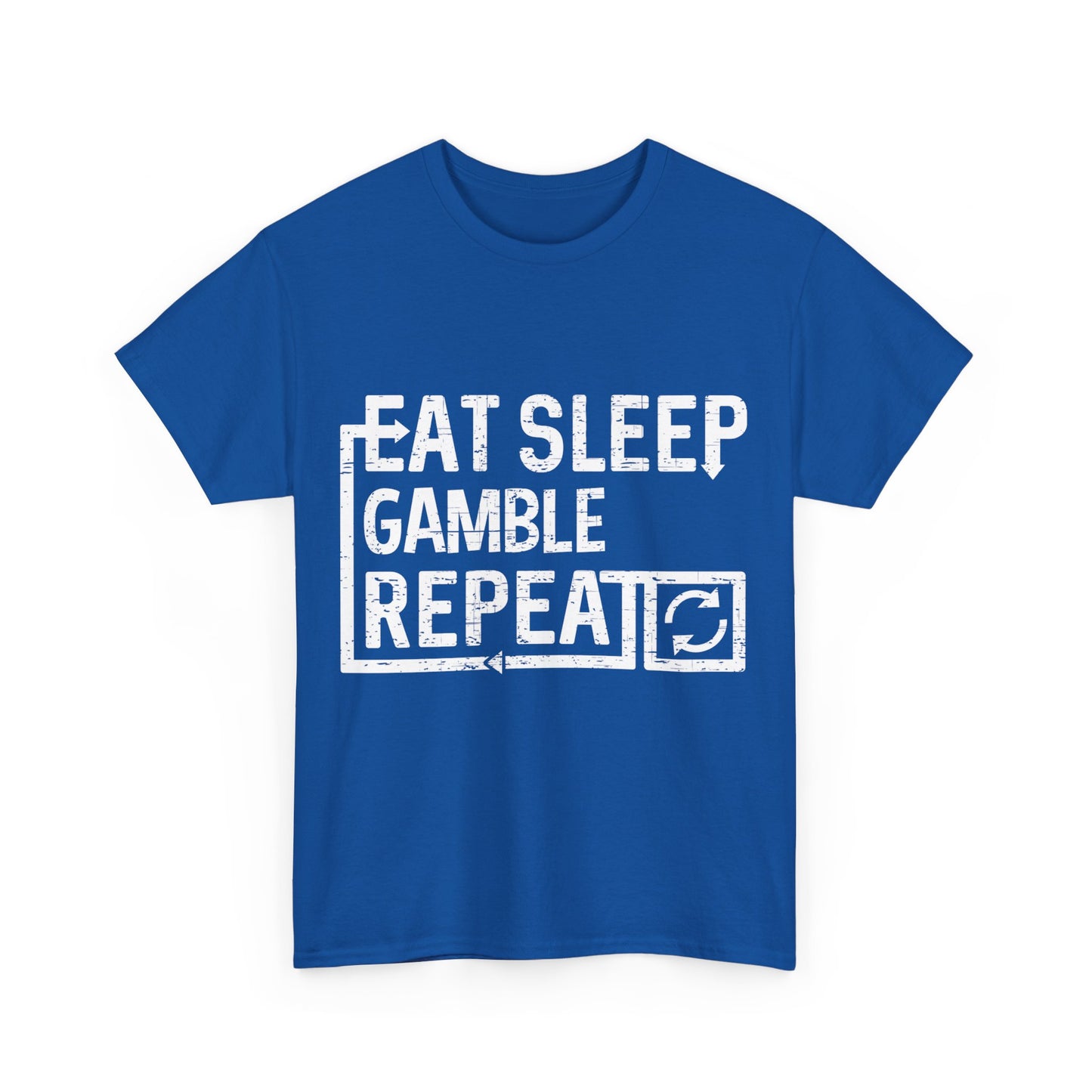 Eat Sleep Gamble Unisex Graphic T-Shirt, Sizes S-5XL