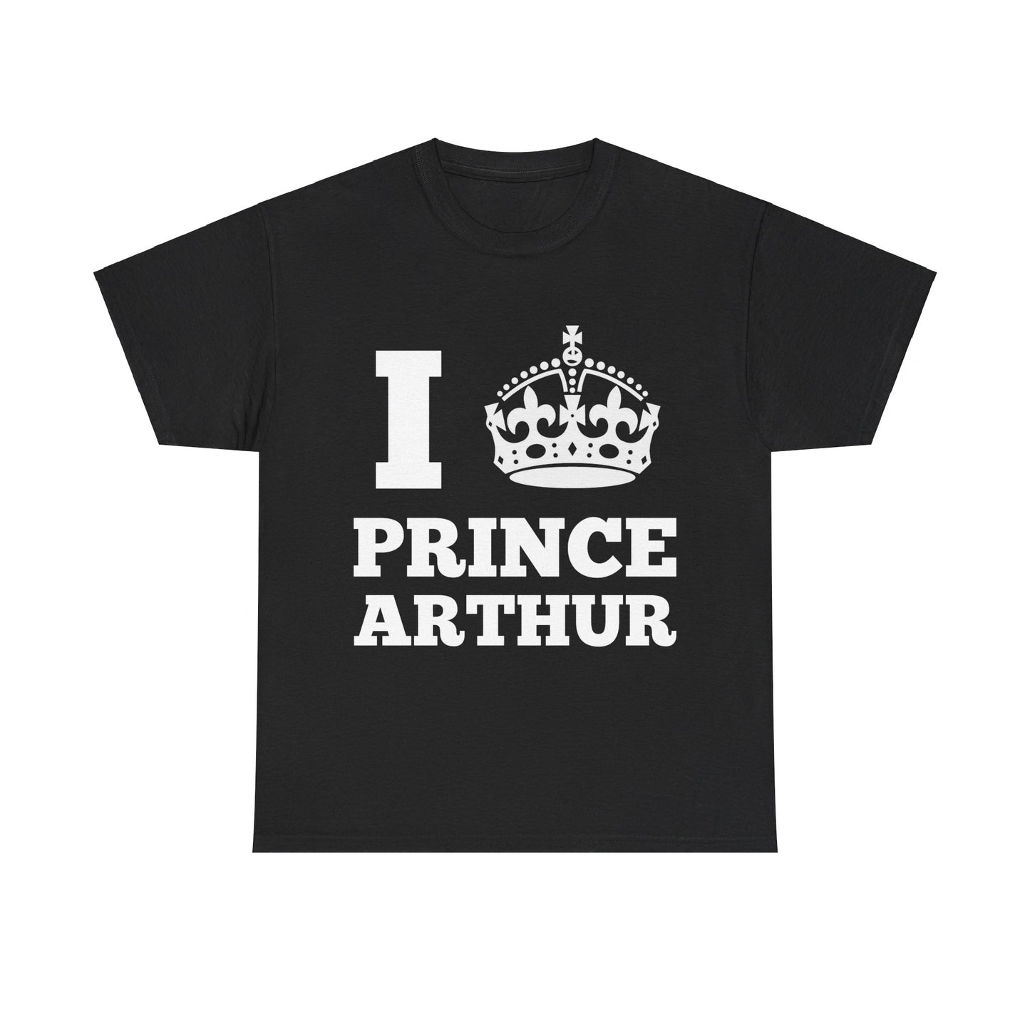 I Love Prince Arthur Unisex Graphic T-Shirt, Sizes S-5XL