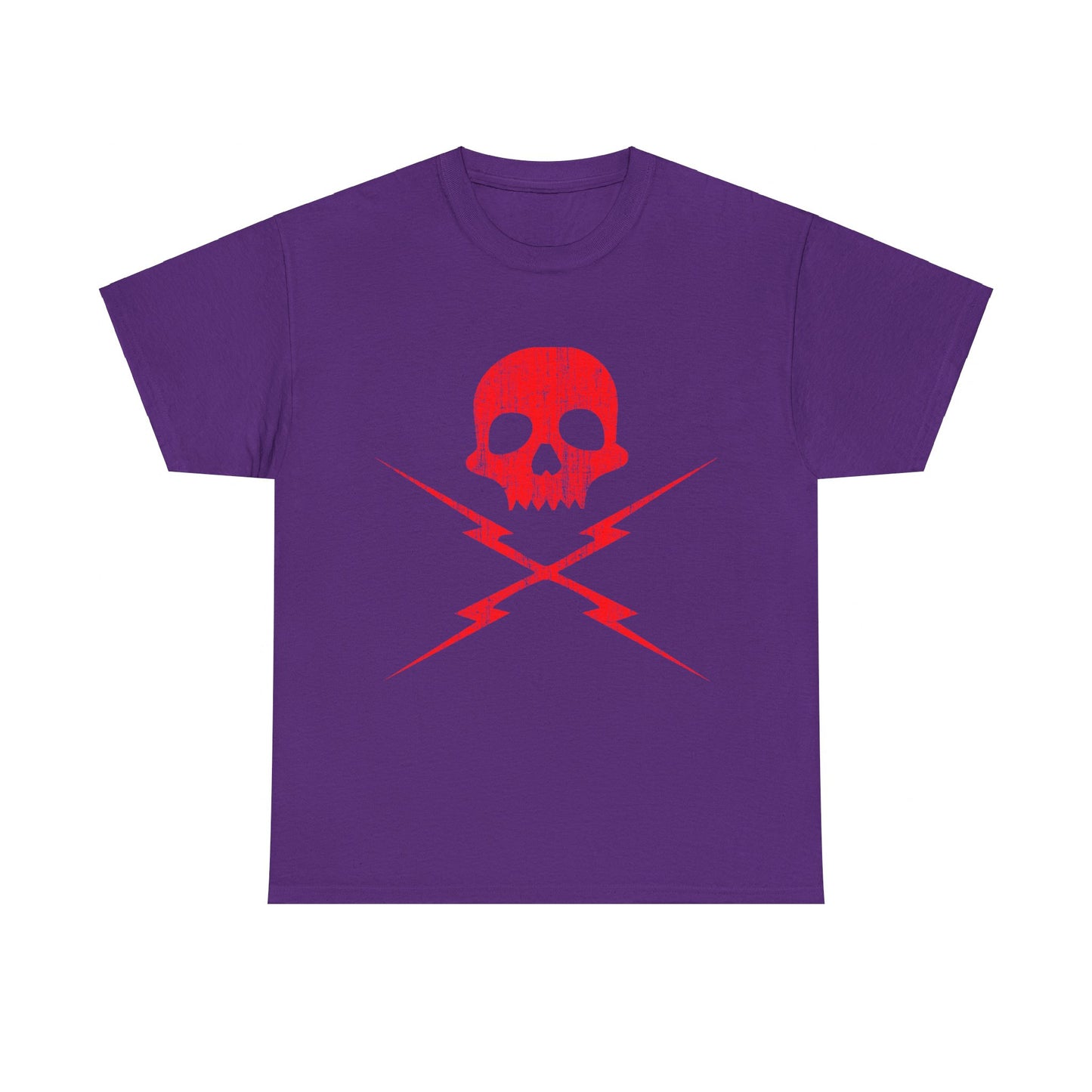 Skull And Bolts Retro Unisex Graphic T-Shirt, Sizes S-5XL