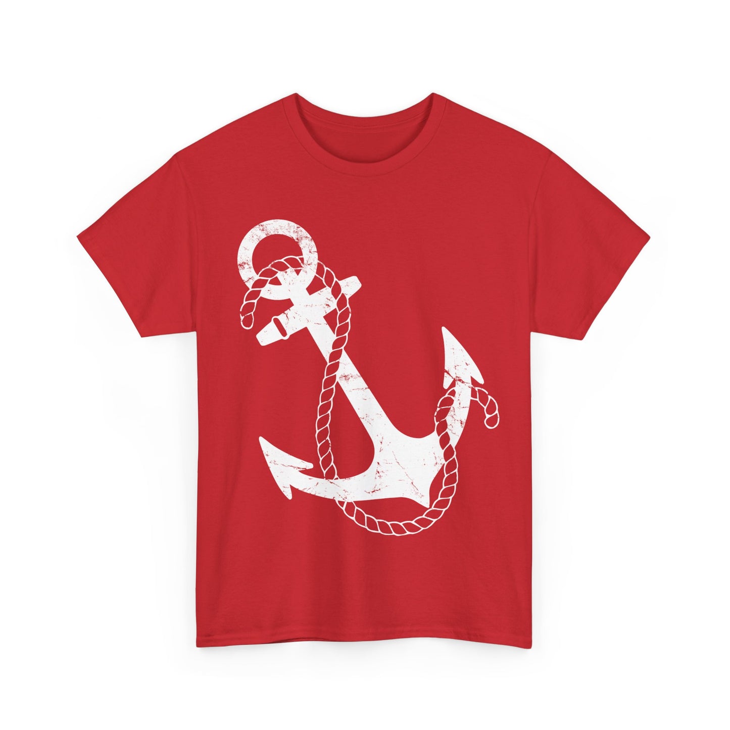 Retro Nautical Anchor Unisex Graphic T-Shirt, Sizes S-5XL