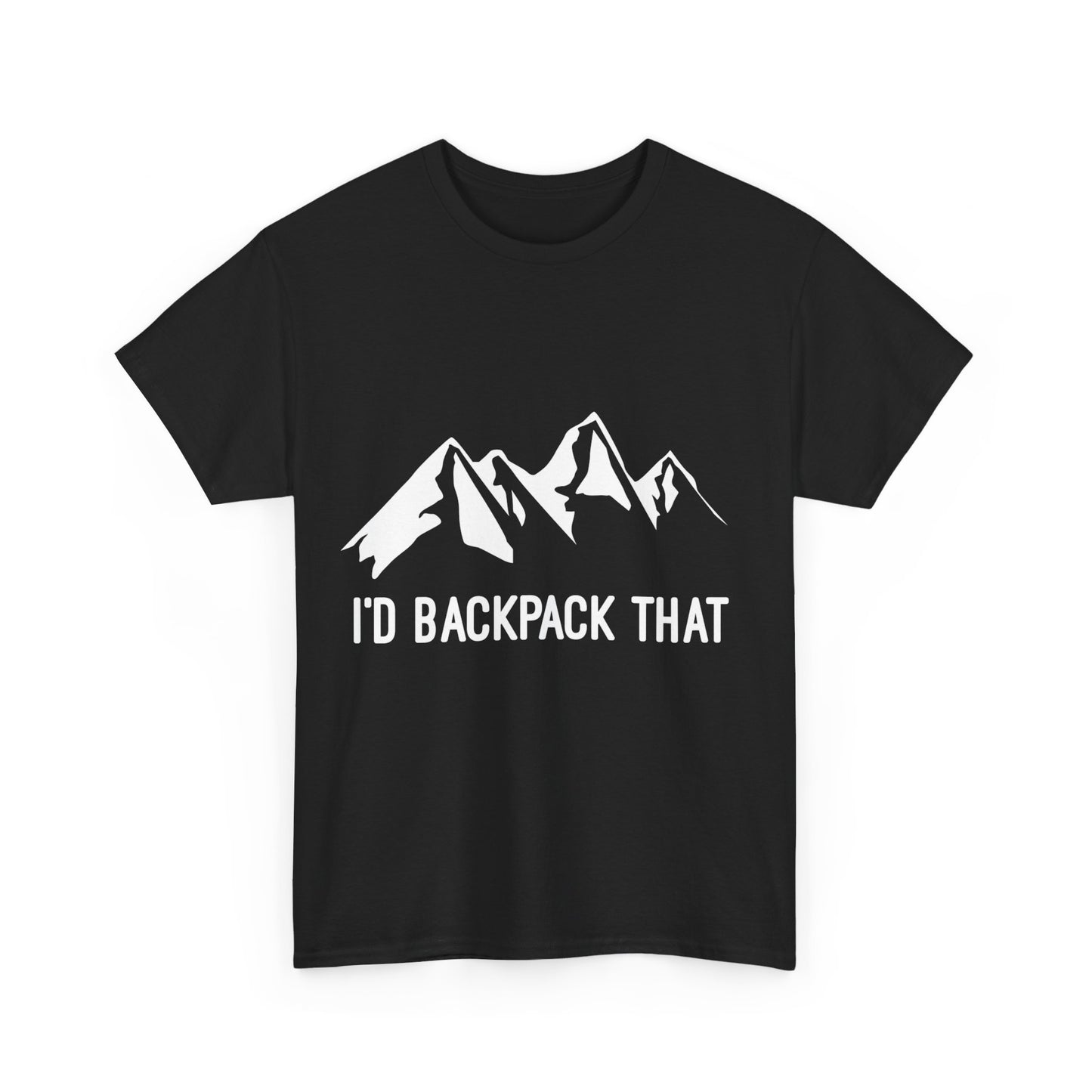 I'd Backpack That Unisex Graphic T-Shirt, Sizes S-5XL