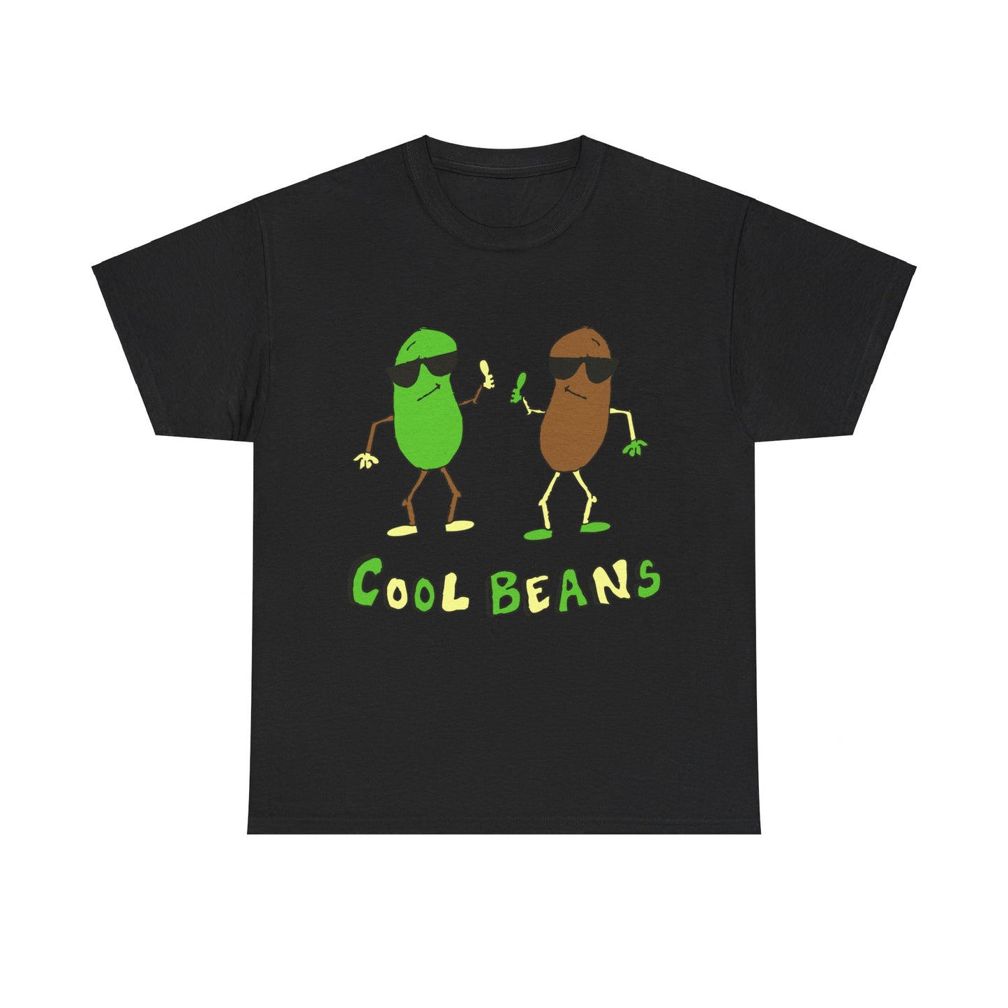 Retro Cool Beans Unisex Graphic T-Shirt, Sizes S-5XL