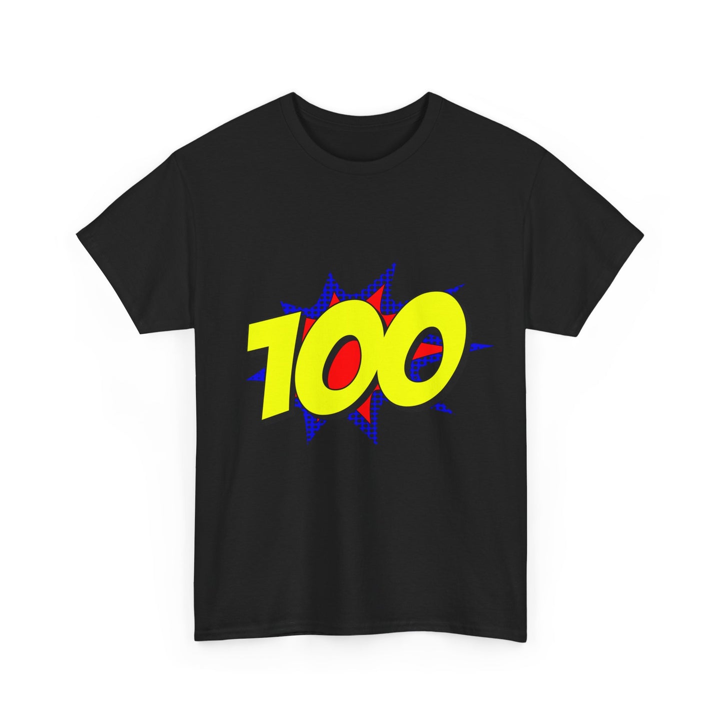 Superhero 100 Years Old Birthday Unisex Graphic T-Shirt, Sizes S-5XL