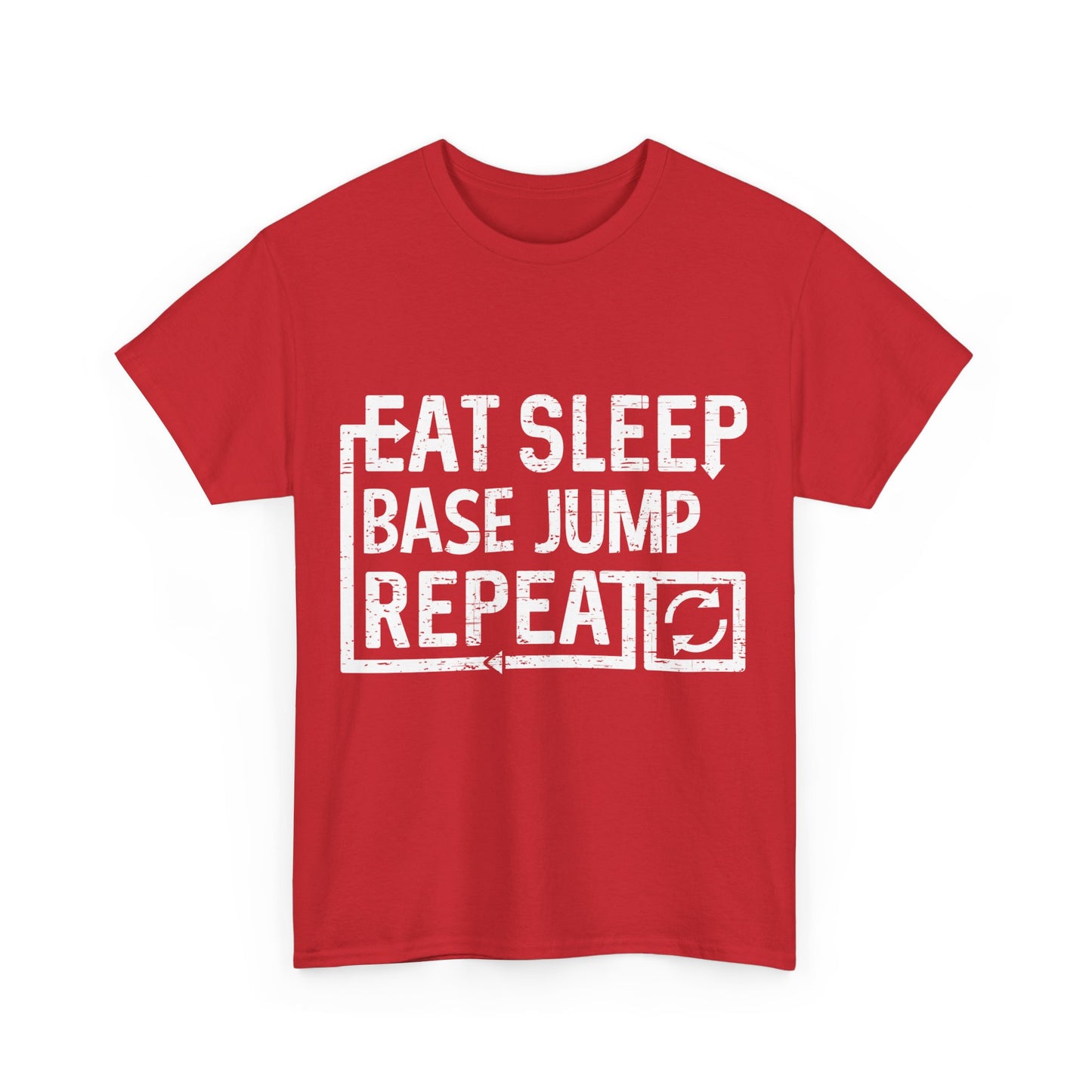 Eat Sleep Base Jump Unisex Graphic T-Shirt, Sizes S-5XL