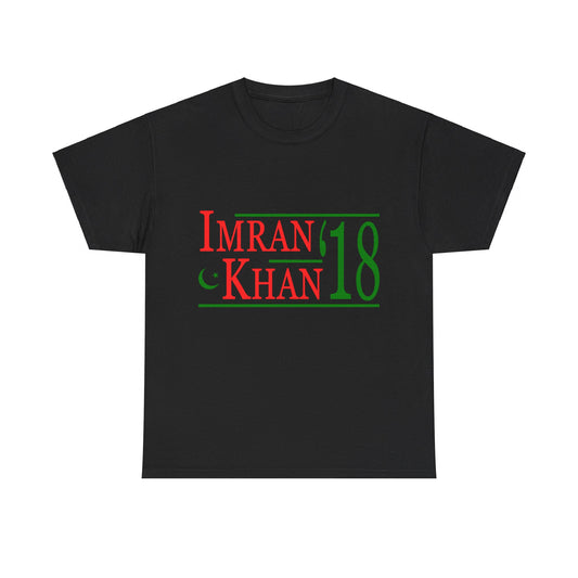 Imran Khan PTI 2018 Pakistan Unisex Graphic T-Shirt, Sizes S-5XL