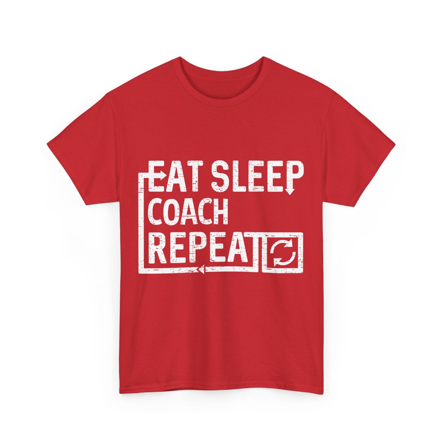 Eat Sleep Coach Unisex Graphic T-Shirt, Sizes S-5XL