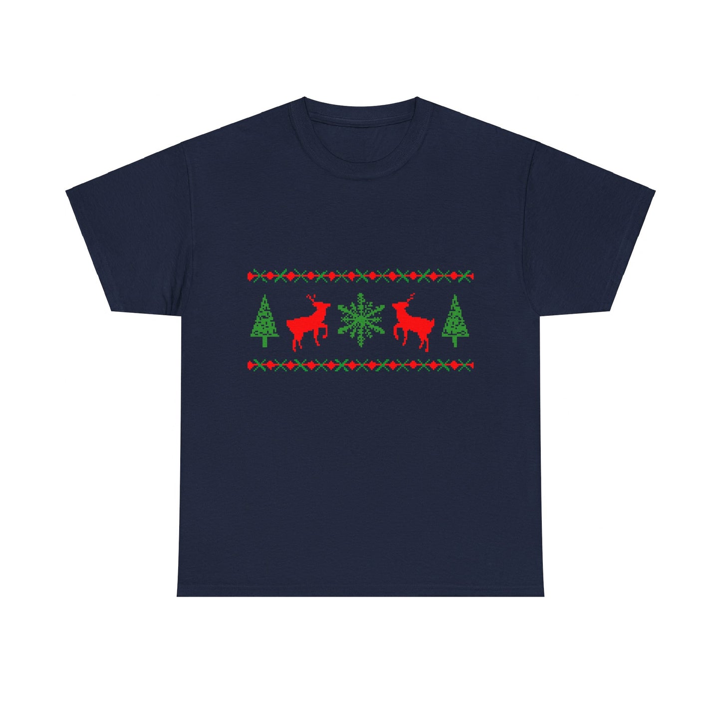 Classic Ugly Christmas Sweater Unisex Graphic T-Shirt, Sizes S-5XL