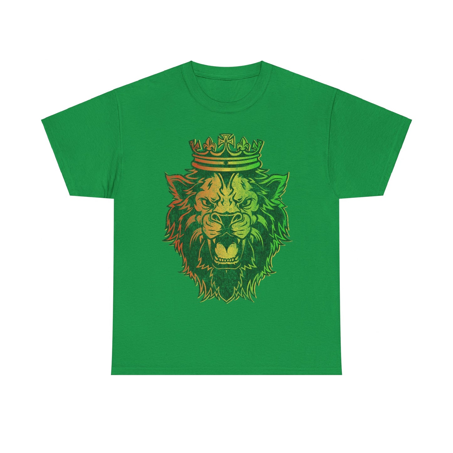 Retro Lion of Judah Rastafarian Unisex Graphic T-Shirt, Sizes S-5XL