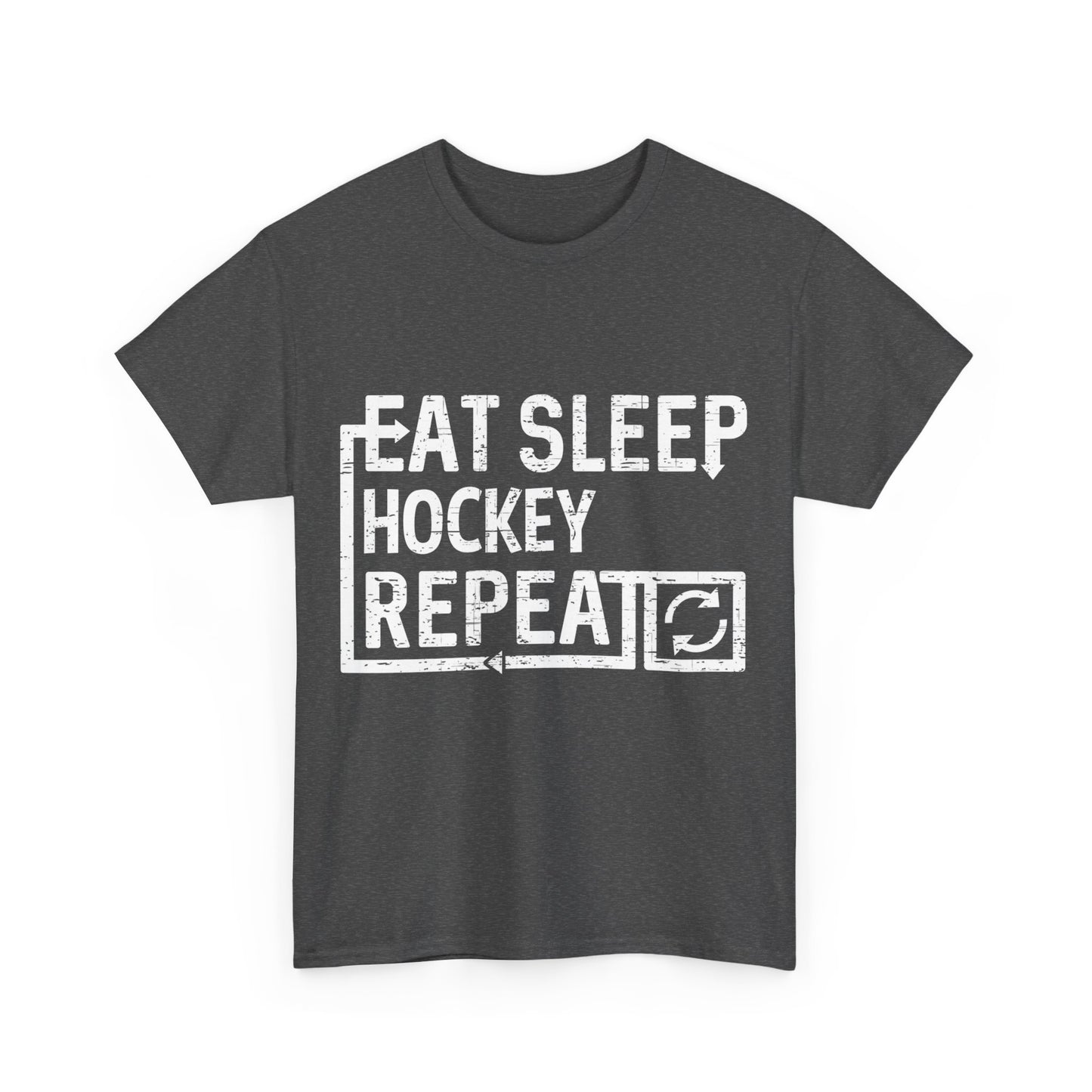 Eat Sleep Hockey Unisex Graphic T-Shirt, Sizes S-5XL