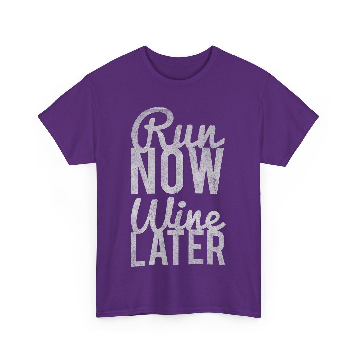 Run Now Run Wine Later Unisex Graphic T-Shirt, Sizes S-5XL