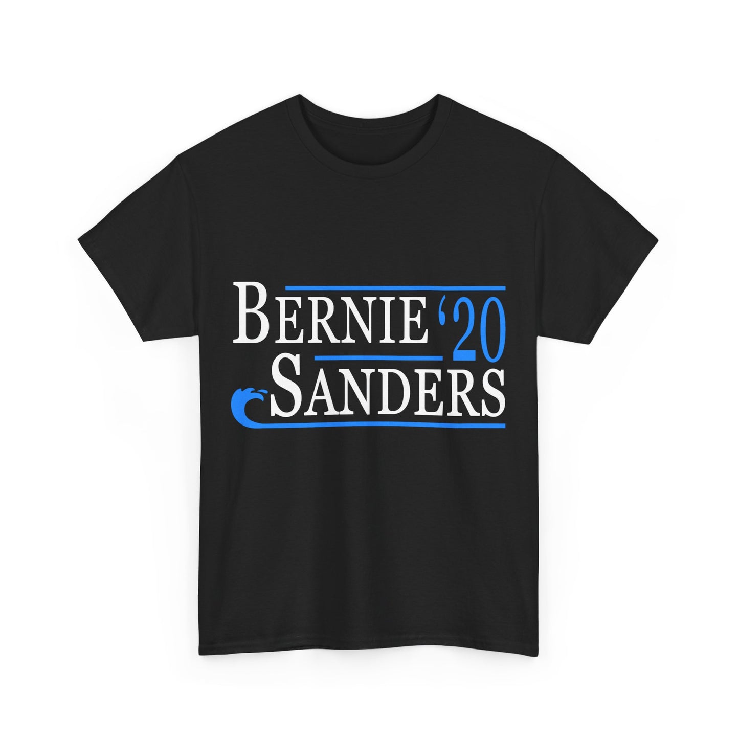 Bernie Sanders Blue Wave 2020 Unisex Graphic T-Shirt, Sizes S-5XL