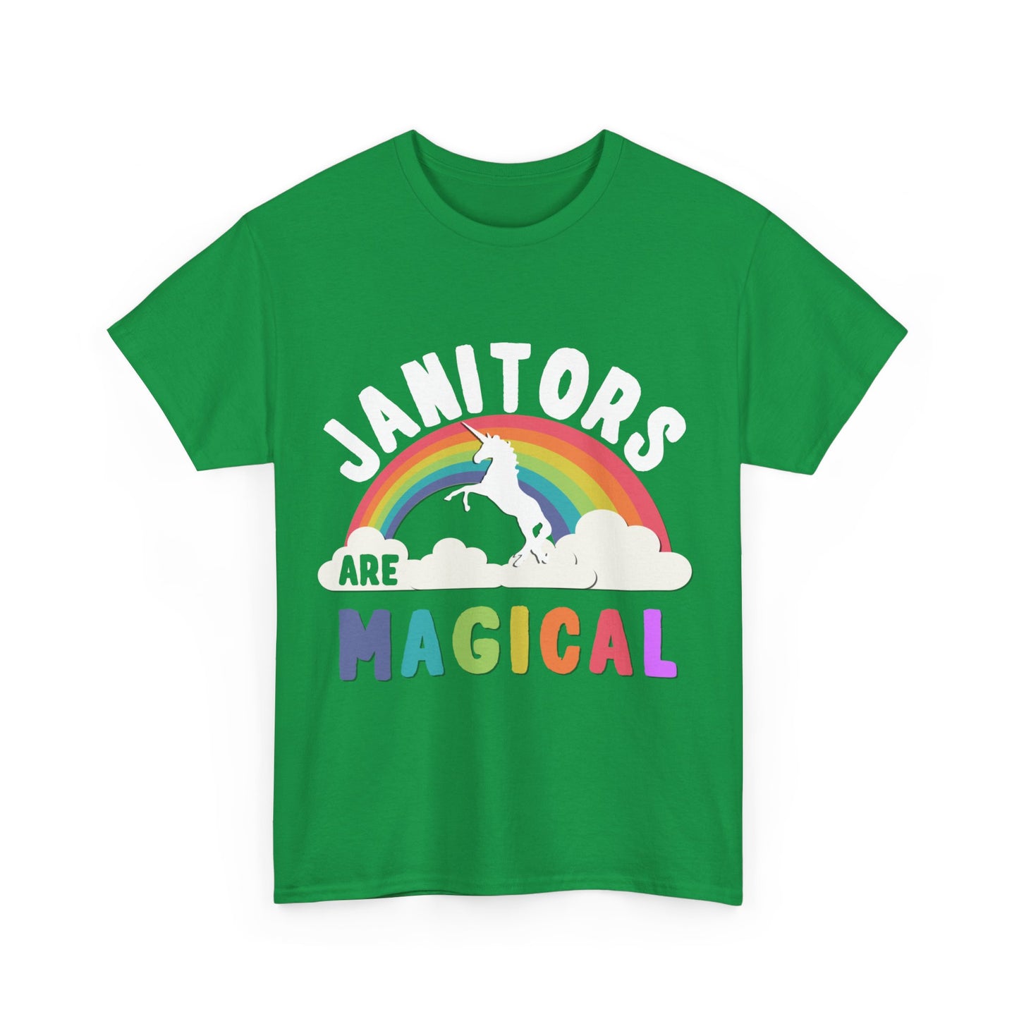 Janitors Are Magical Unisex Graphic T-Shirt, Sizes S-5XL