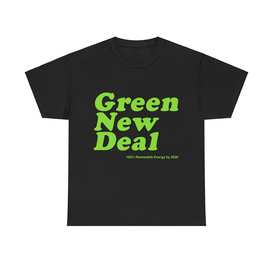 Green New Deal 2030 Unisex Graphic T-Shirt, Sizes S-5XL