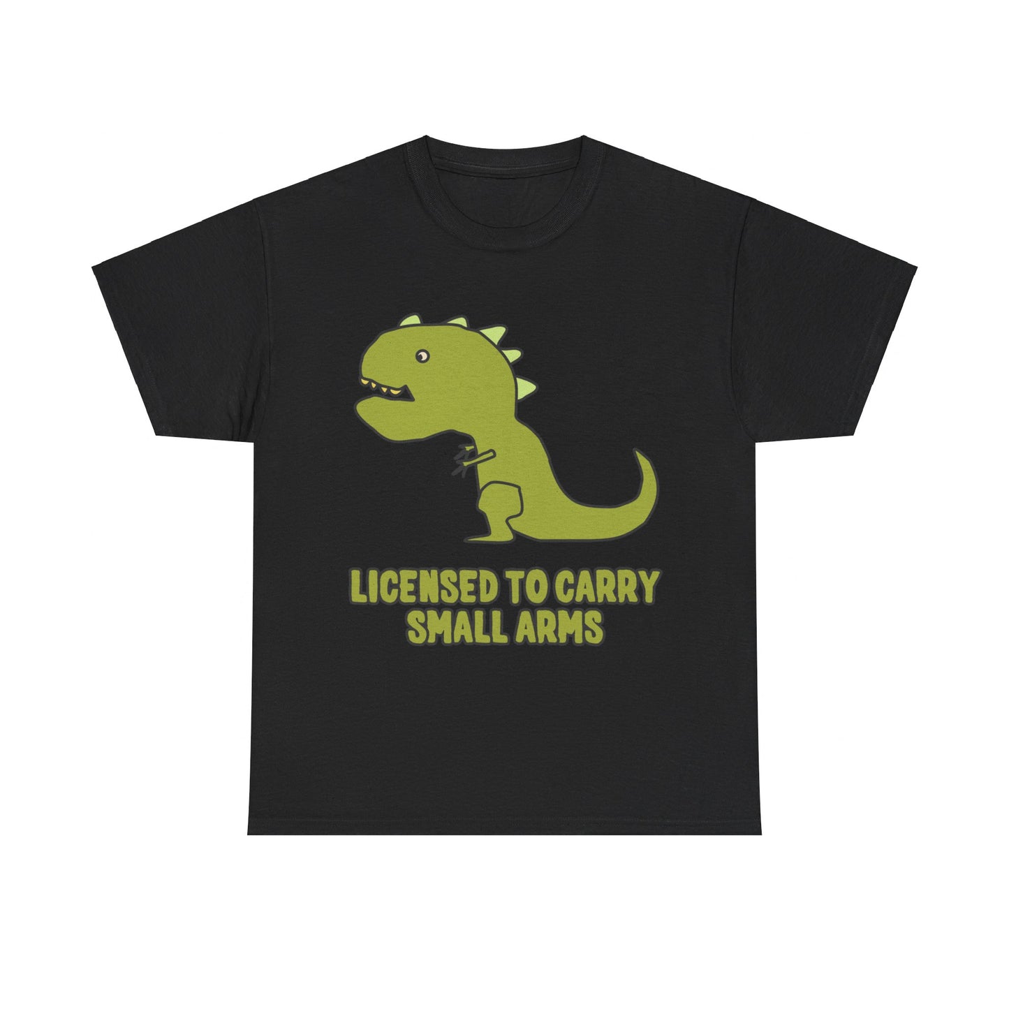 Licensed To Carry Small Arms T-Rex Unisex Graphic T-Shirt, Sizes S-5XL