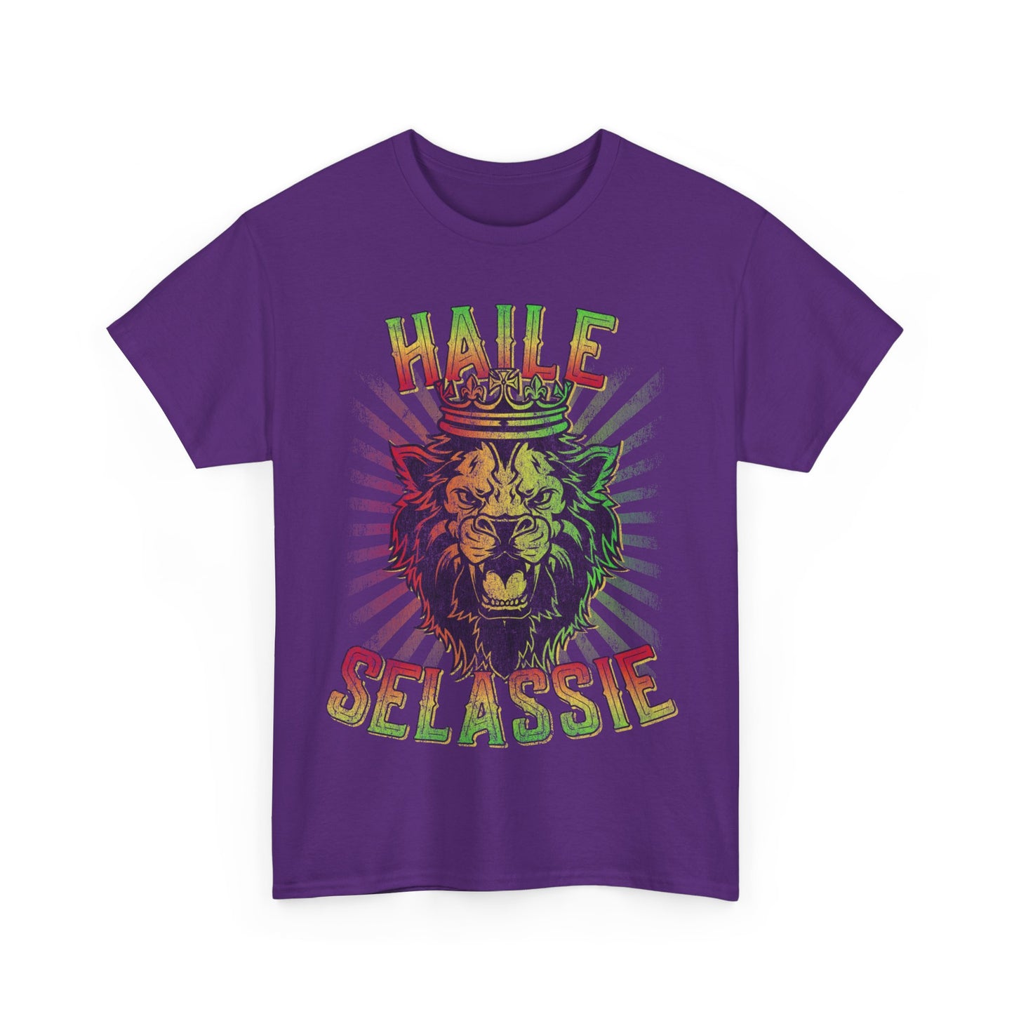 Haile Selassie Jah Rastafari Unisex Graphic T-Shirt, Sizes S-5XL