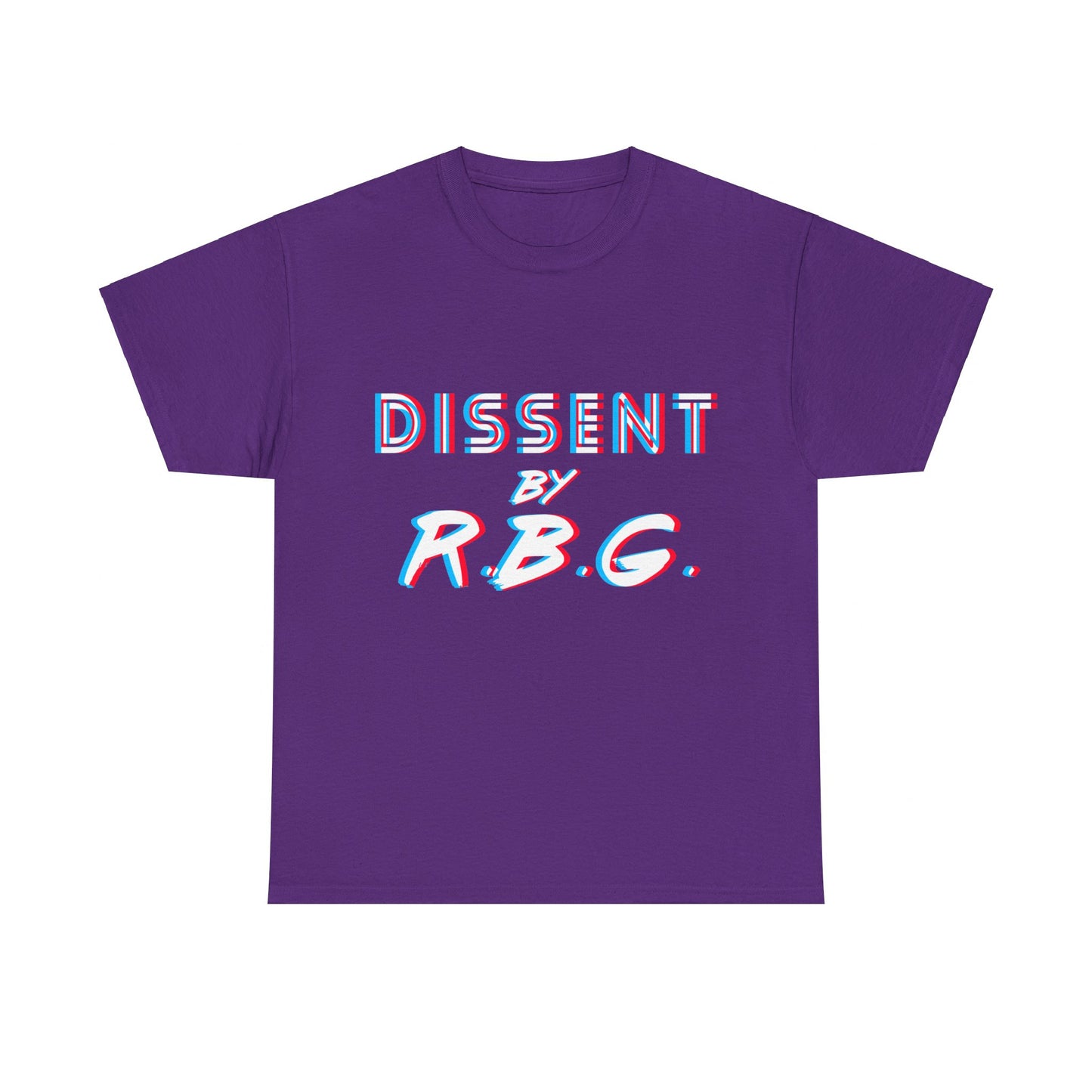 Dissent By RBG Ruth Bader Ginsburg Unisex Graphic T-Shirt, Sizes S-5XL