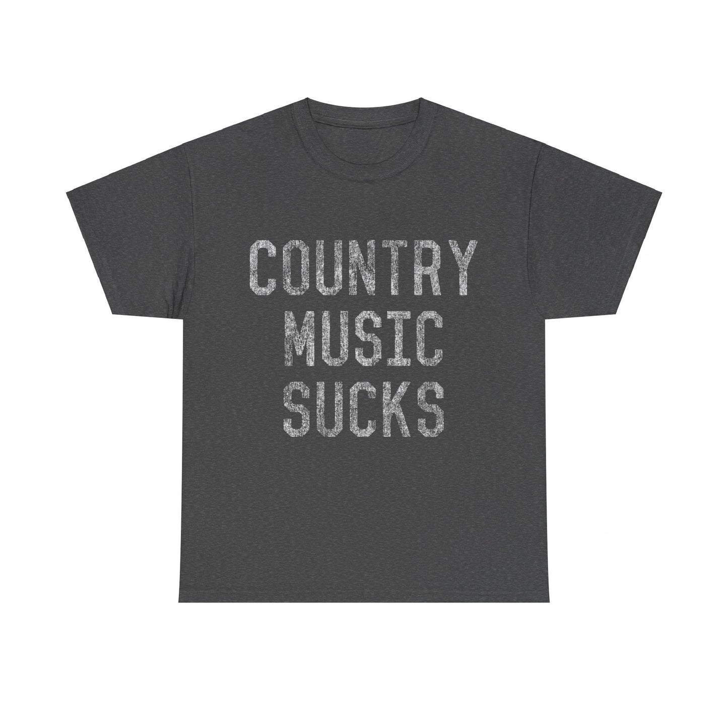 Retro Country Music Sucks Unisex Graphic T-Shirt, Sizes S-5XL