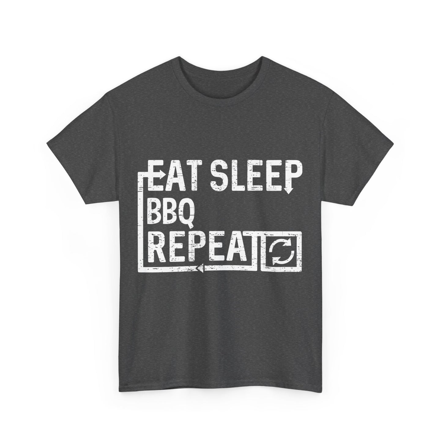 Eat Sleep BBQ Unisex Graphic T-Shirt, Sizes S-5XL