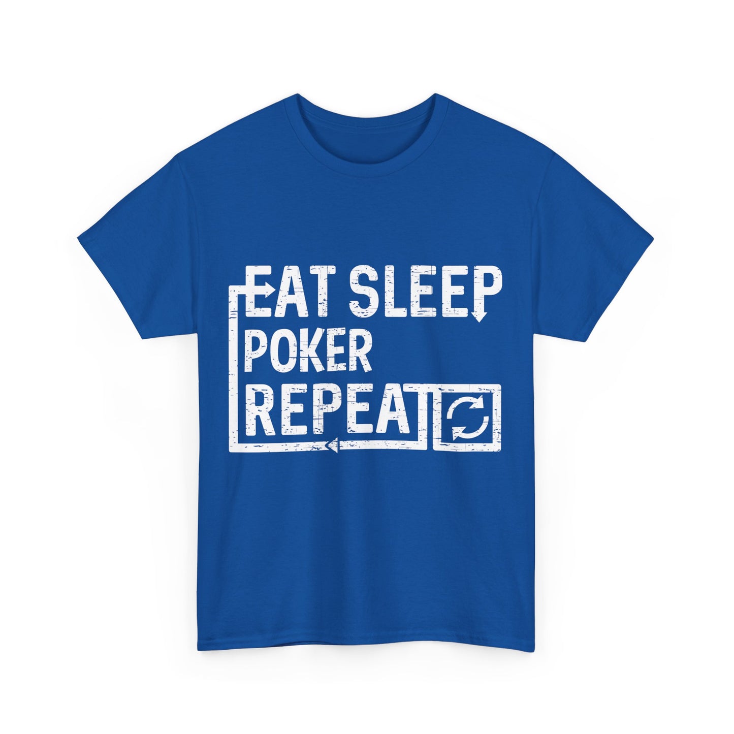 Eat Sleep Poker Unisex Graphic T-Shirt, Sizes S-5XL