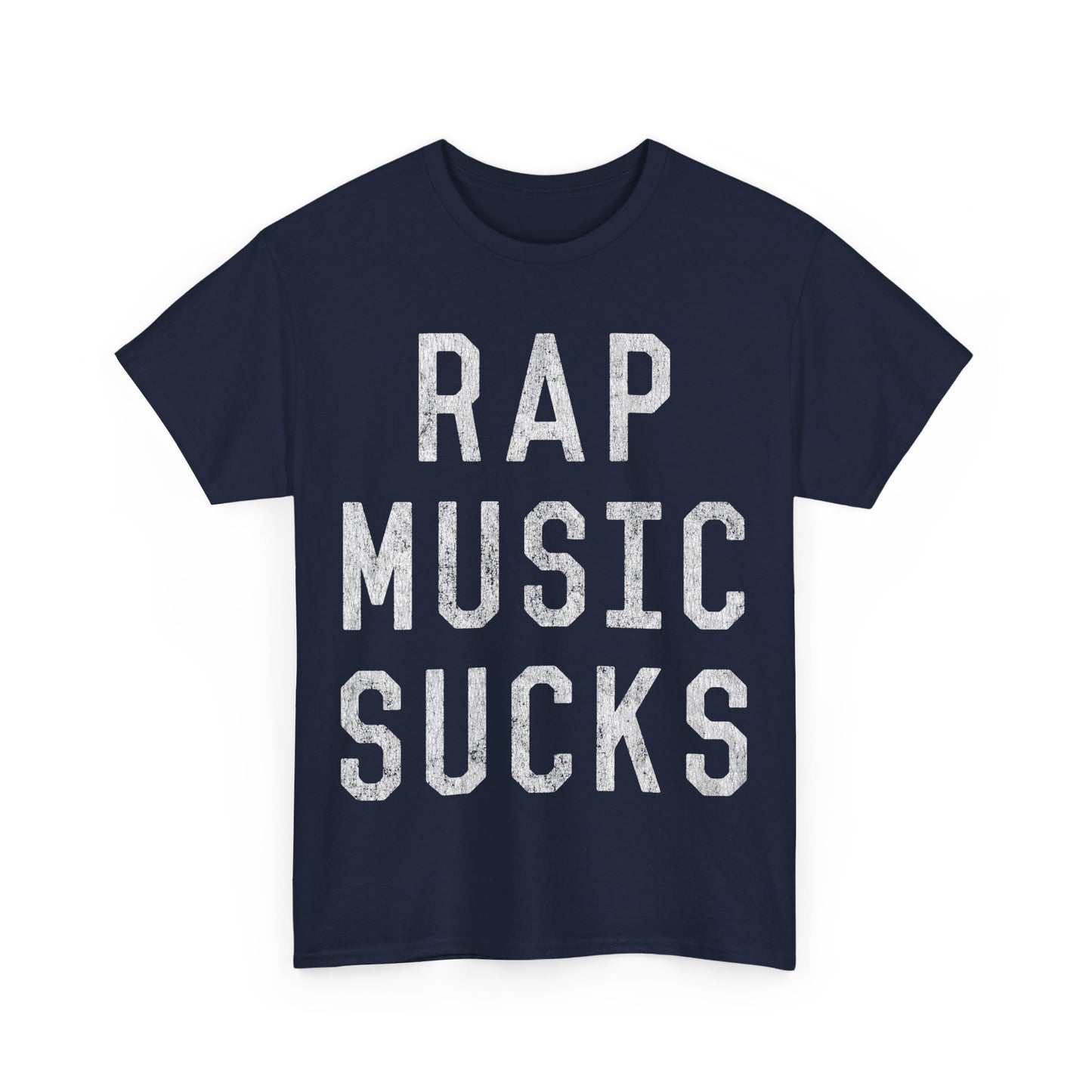 Retro Rap Music Sucks Unisex Graphic T-Shirt, Sizes S-5XL