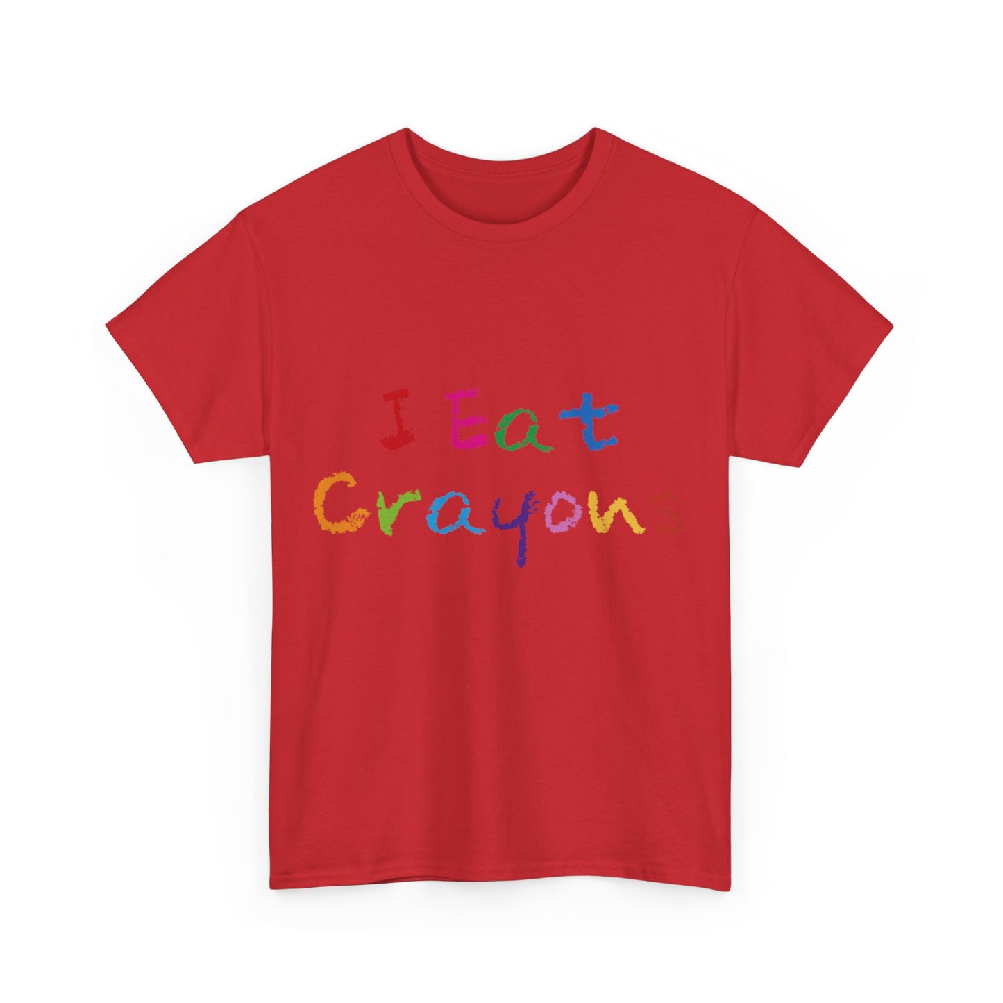 I Eat Crayons Unisex Graphic T-Shirt, Sizes S-5XL