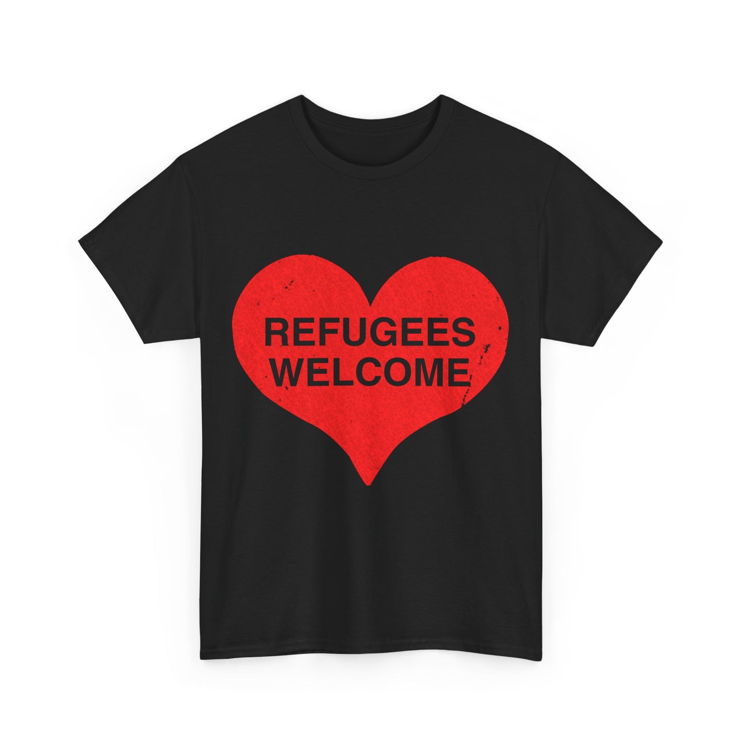 Syrian Refugees Welcome In The Us Unisex Graphic T-Shirt, Sizes S-5XL