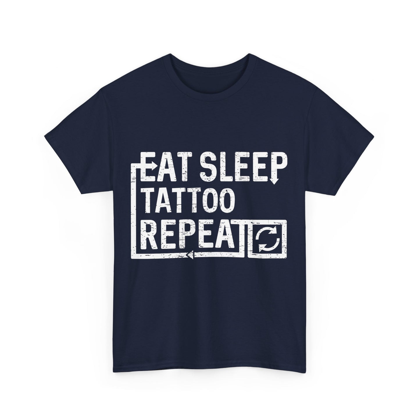 Eat Sleep Tattoo Unisex Graphic T-Shirt, Sizes S-5XL