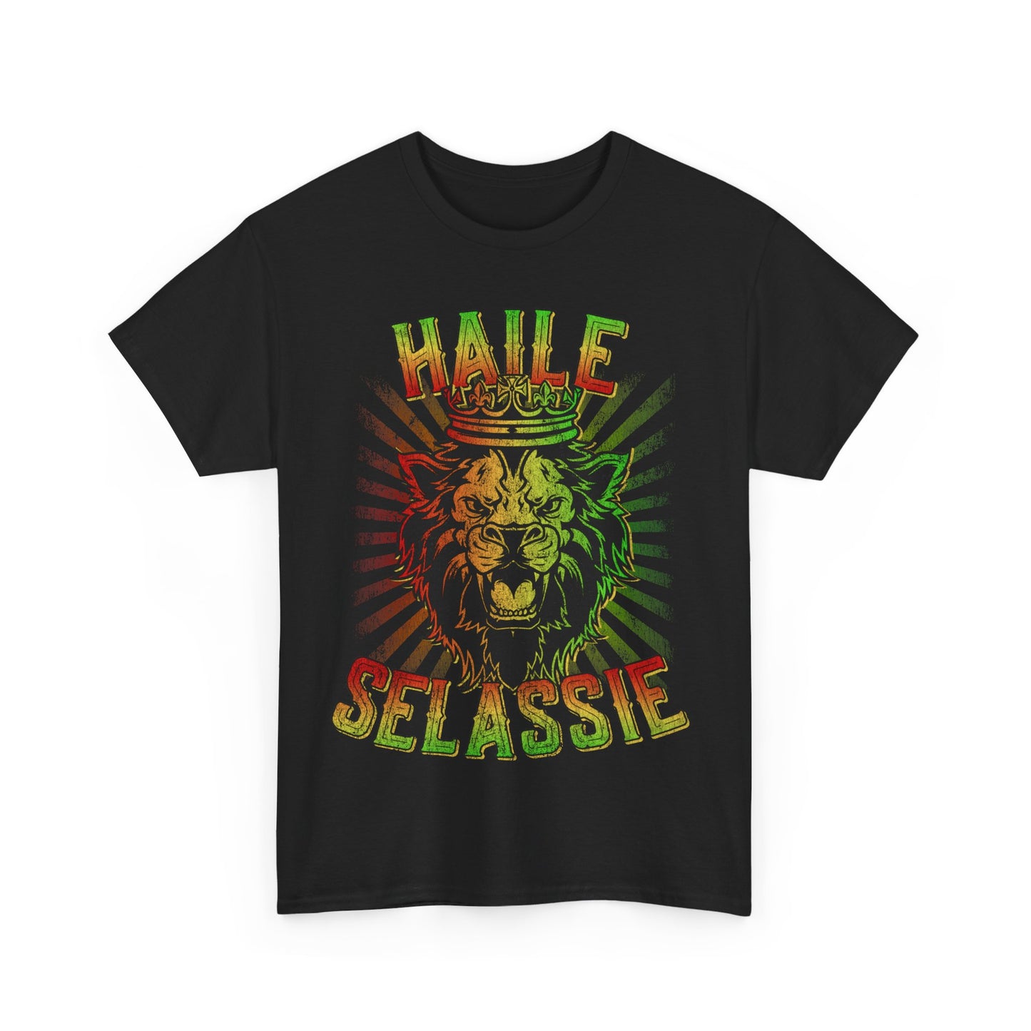 Haile Selassie Jah Rastafari Unisex Graphic T-Shirt, Sizes S-5XL