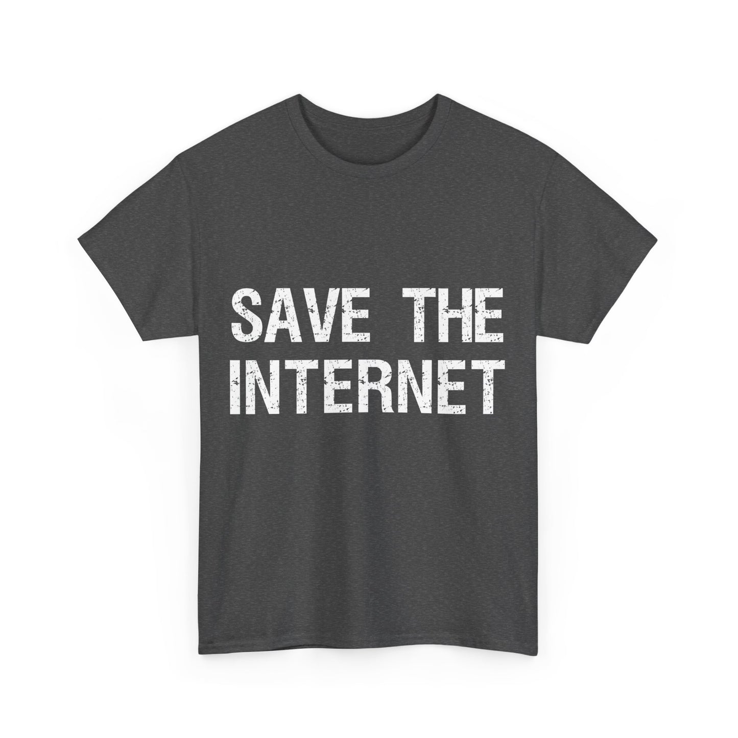 Save The Internet Net Neutrality Unisex Graphic T-Shirt, Sizes S-5XL