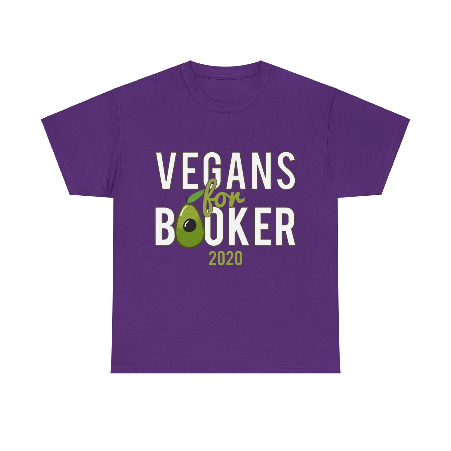 Vegans For Corey Booker 2020 Unisex Graphic T-Shirt, Sizes S-5XL