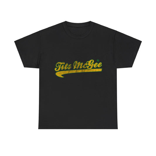 Tits Mcgee Retro Unisex Graphic T-Shirt, Sizes S-5XL