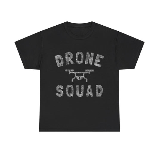 Drone Squad Retro Unisex Graphic T-Shirt, Sizes S-5XL